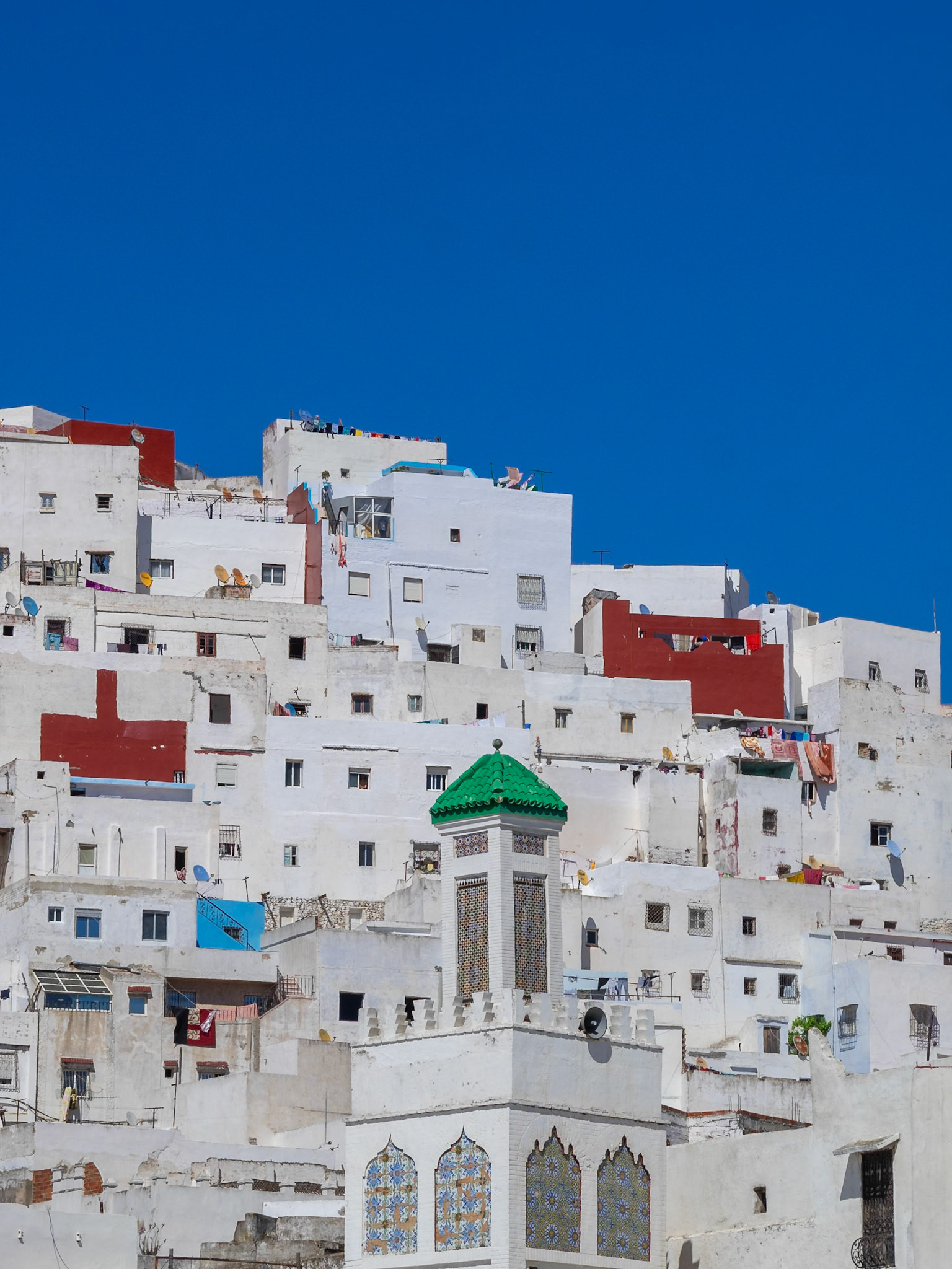 White Tetouan medina