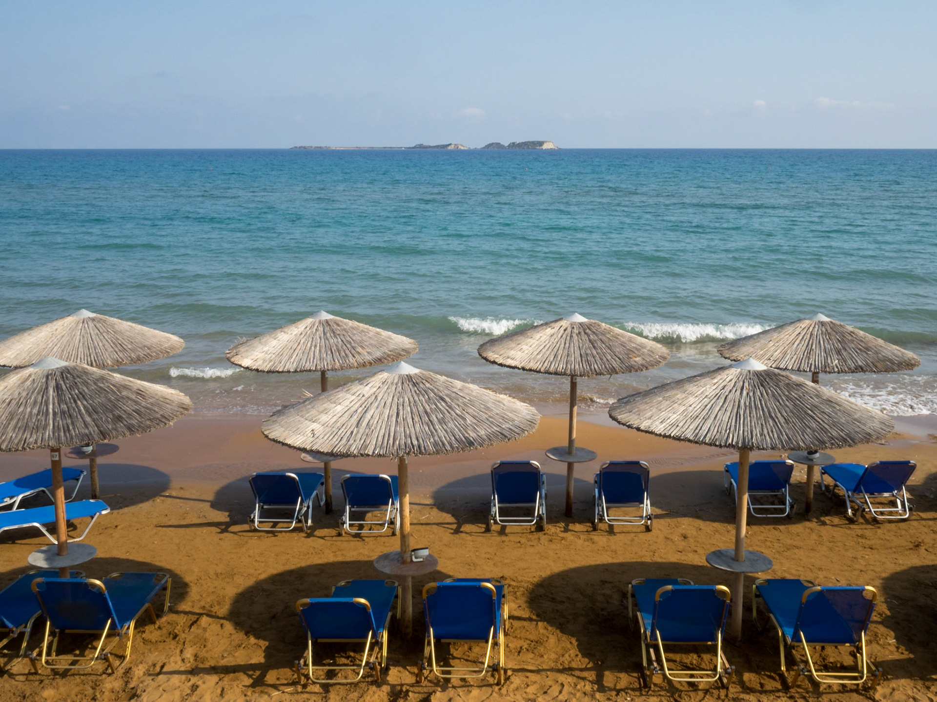 Red sand of Xi beach