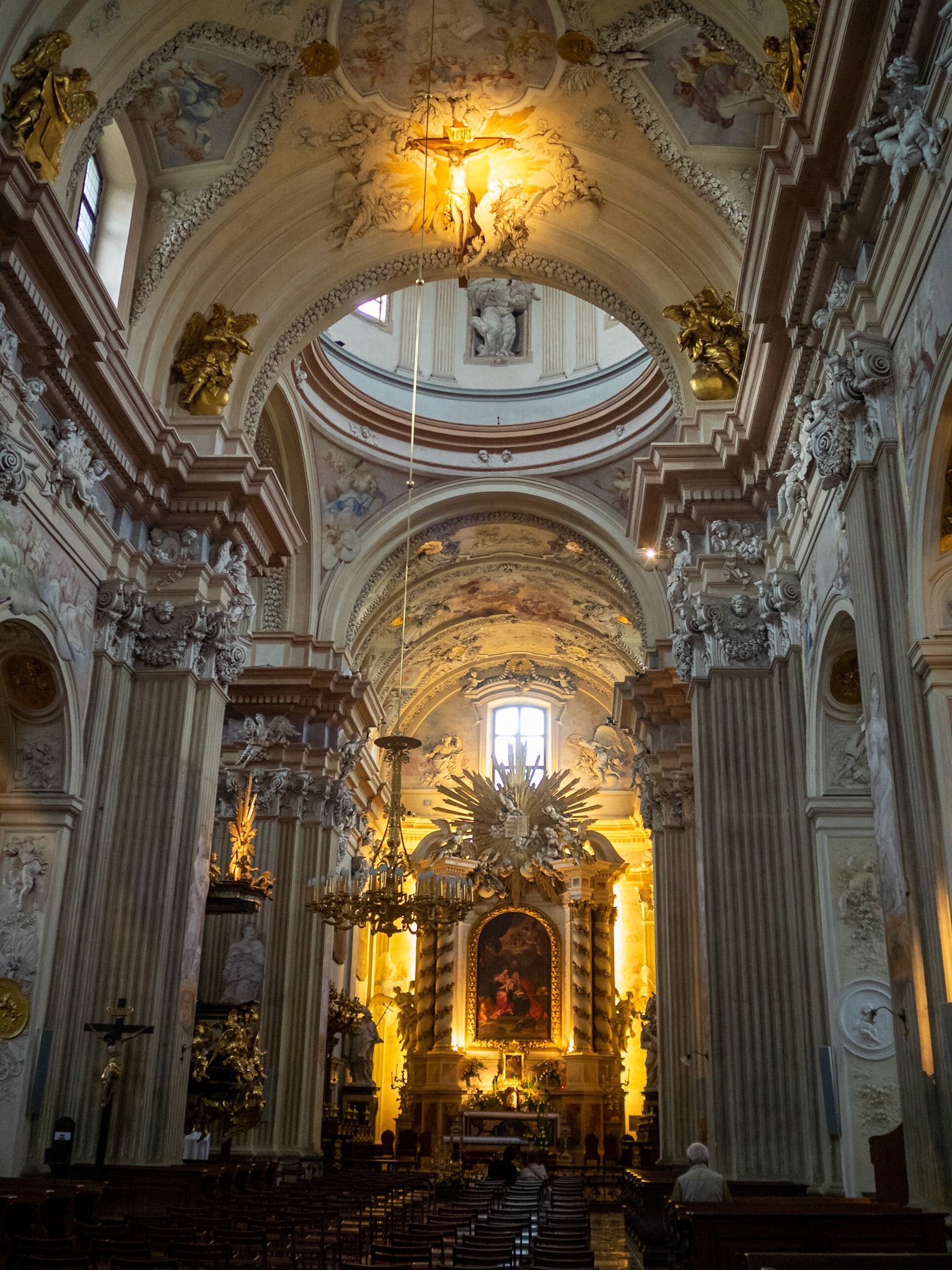 St Anne's Church interior, Krakow