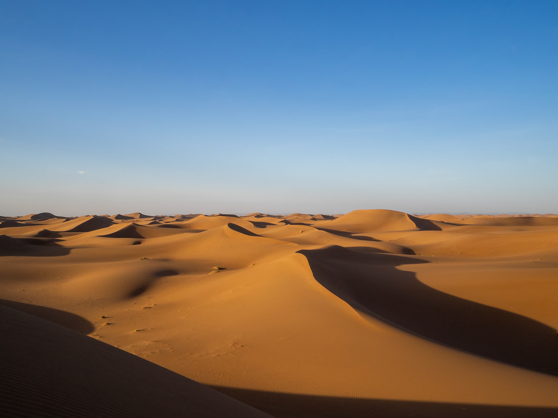 Erg Chegaga sea of sand, Sahara desert, Morocco
