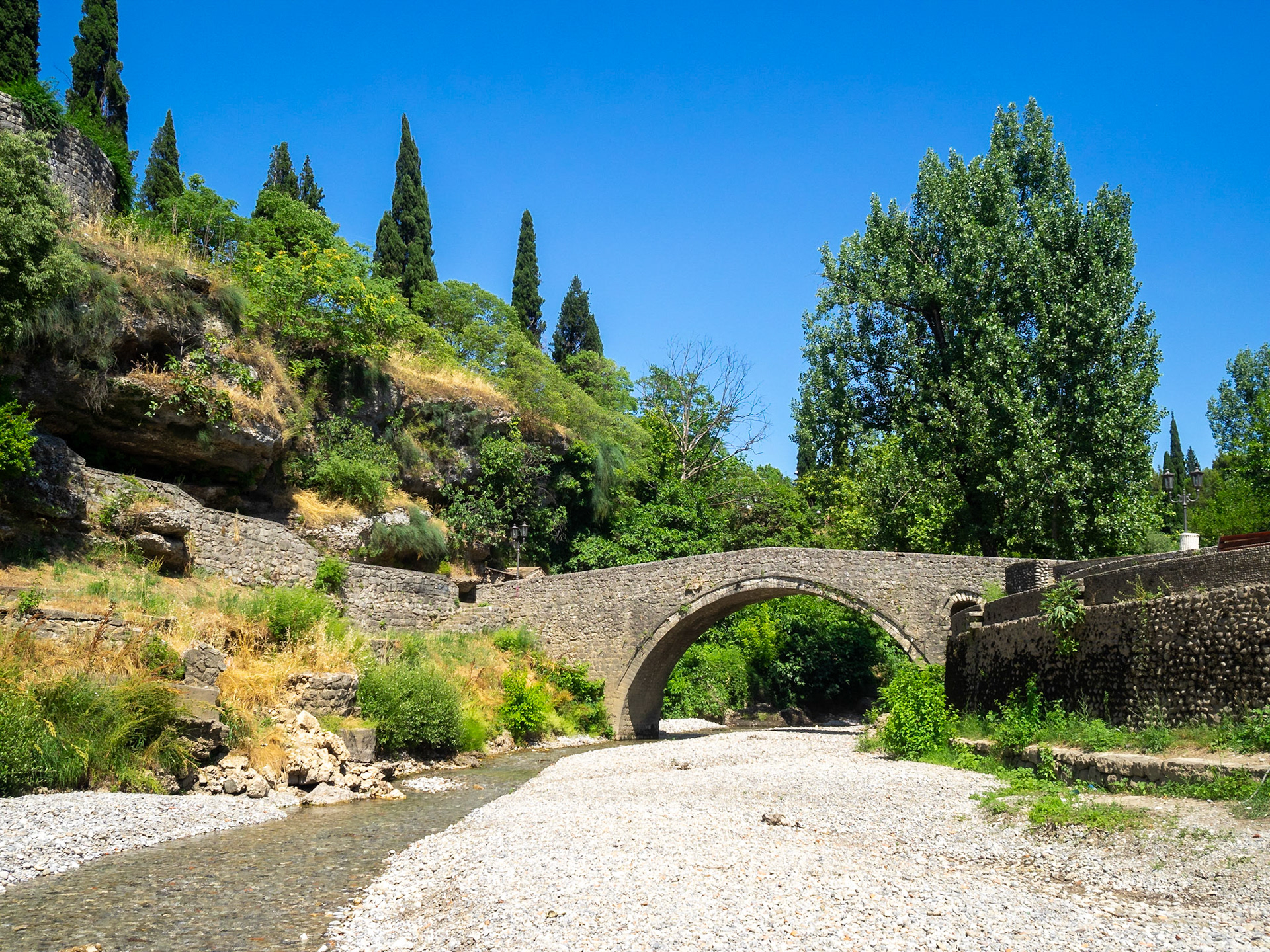 Old Ribnica River Bridge, Podgorica