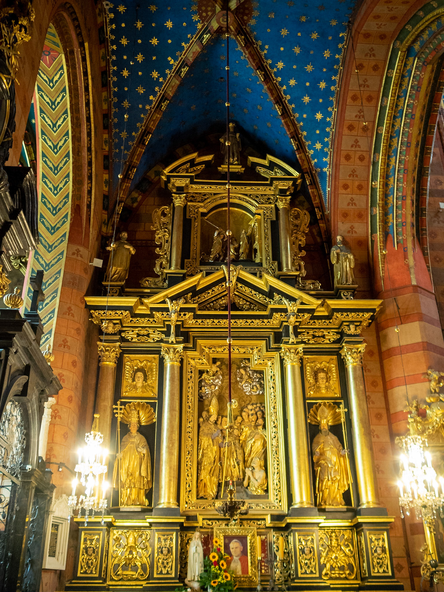 St. Stanislaus altar, St. Mary's Basilica, Krakow