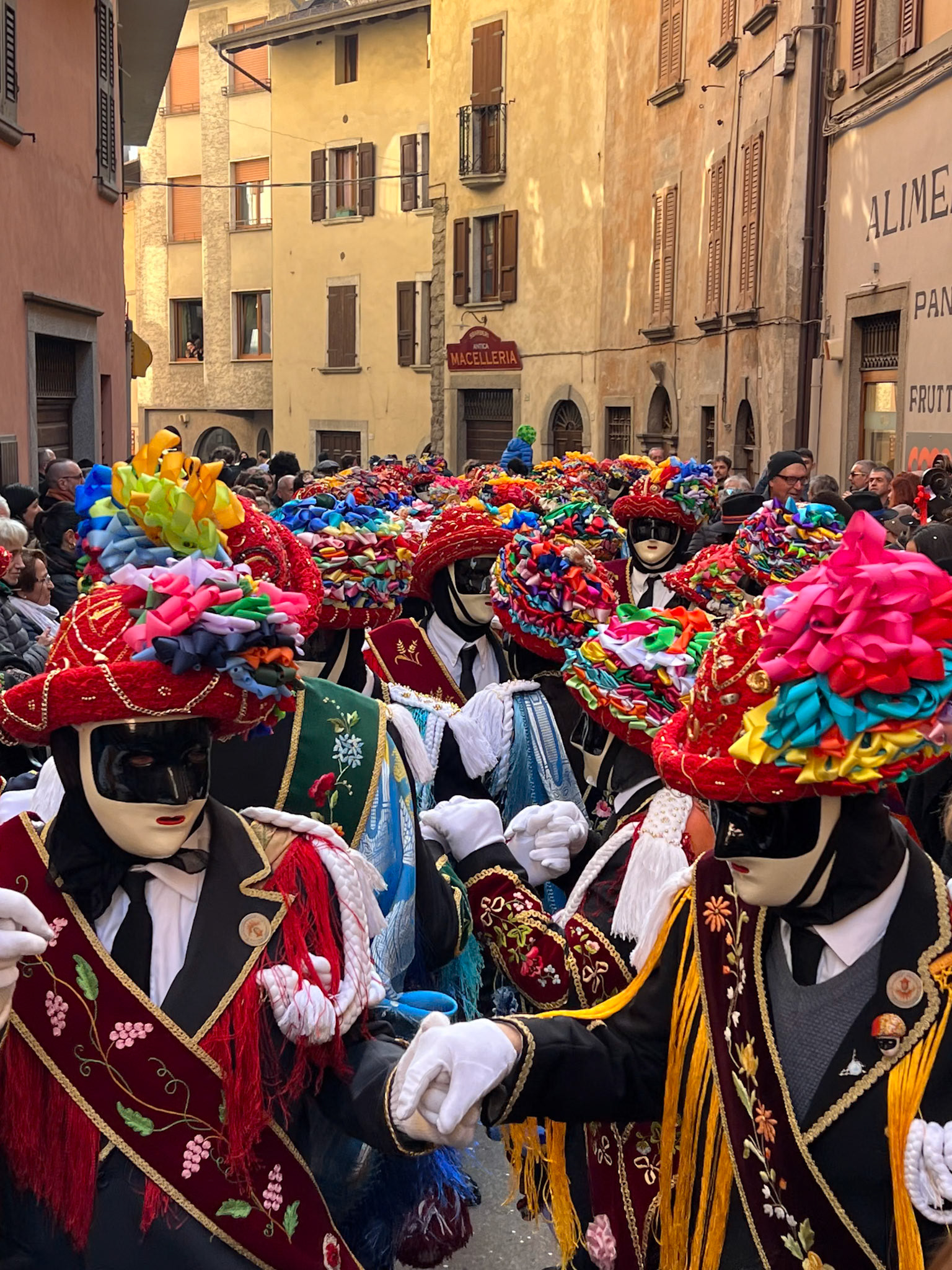 Bagolino carnival, the balari