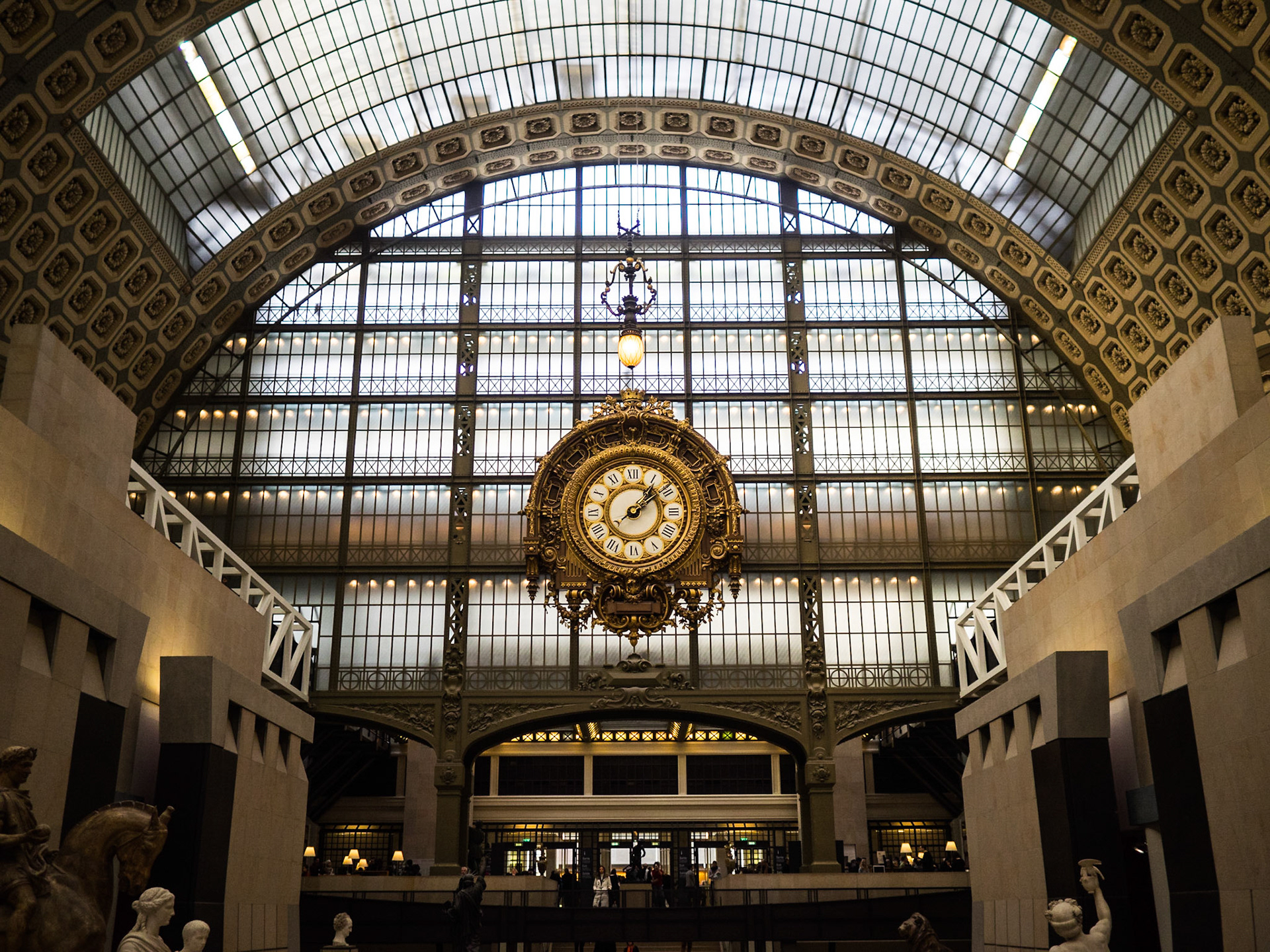 Main hall of the Orsay museum