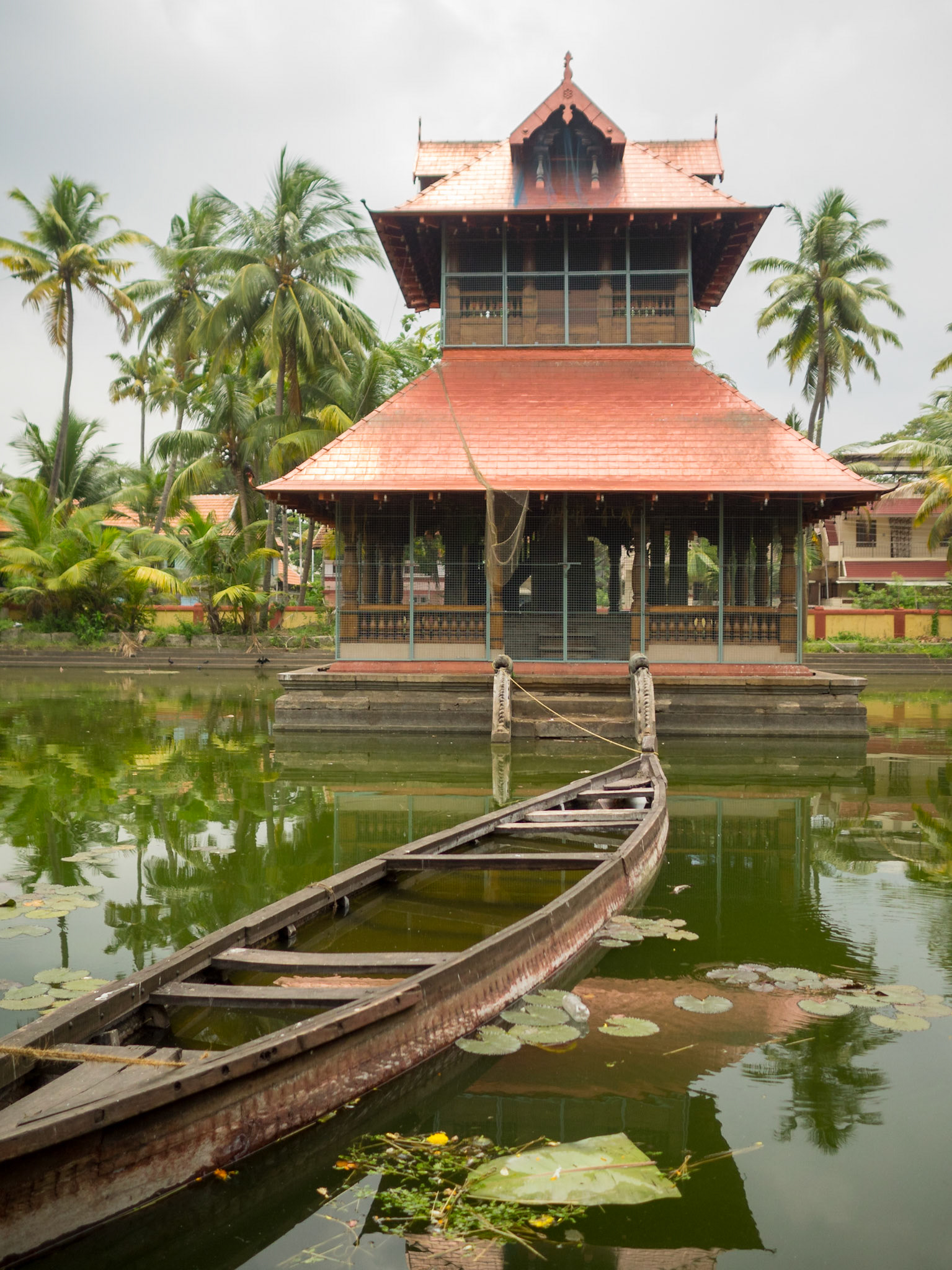 Thirumala Davaswom temple pond