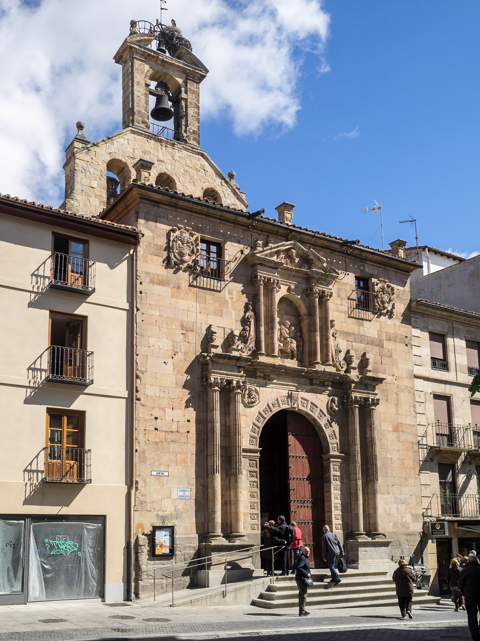 Doorway of Iglesia San Martin de Tours