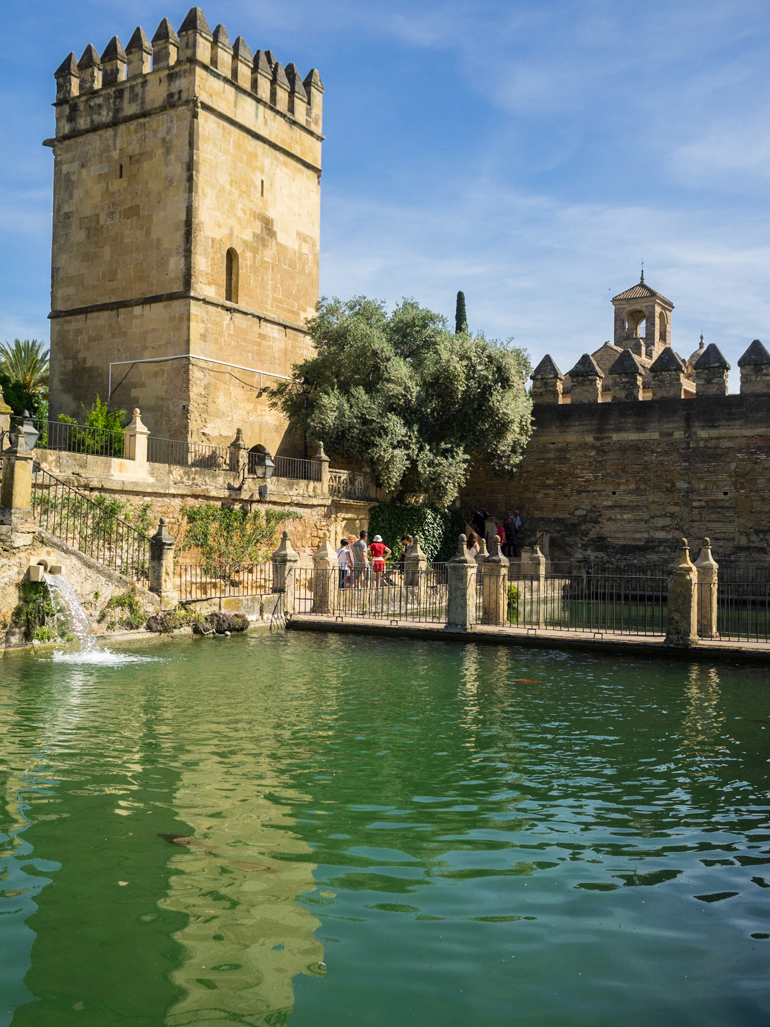 Gardens from the Alcazar de los Reyes Cristianos, Cordoba