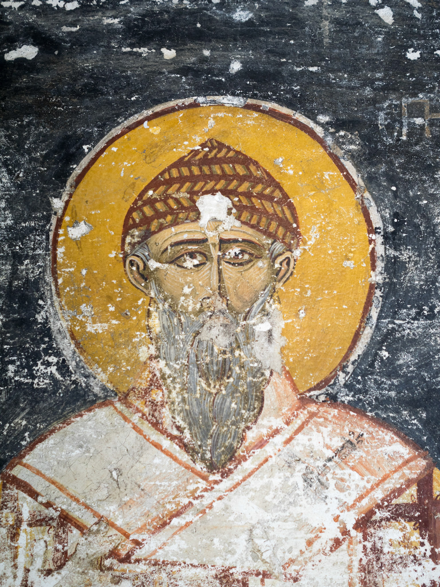 Fresco of the Church of the Holy Apostles in the Ancient Agora