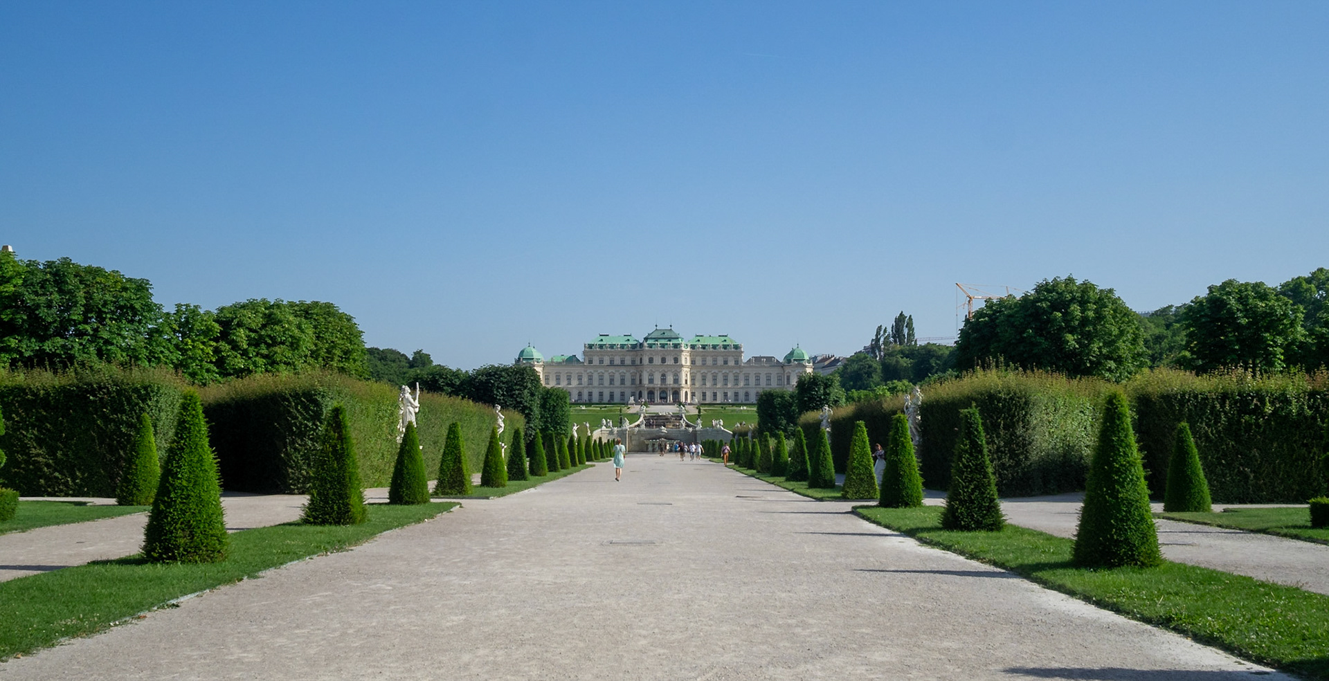 Belvedere Palace gardens, Vienna