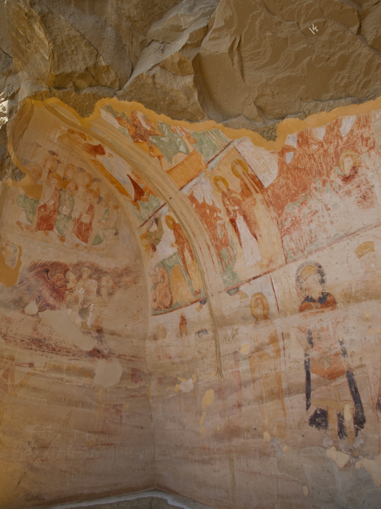 Udabno cave monastery part of Davit Gareja