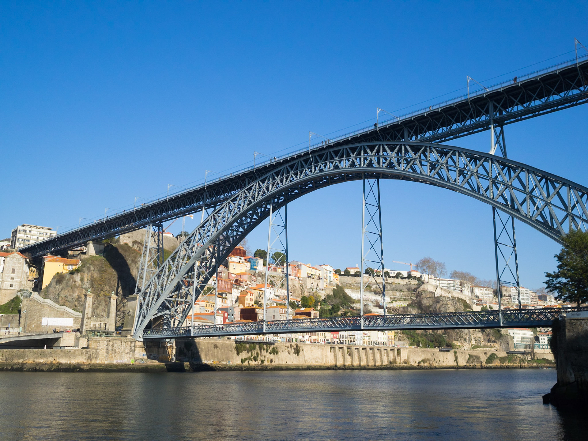 Don Luis Bridge over Douro River