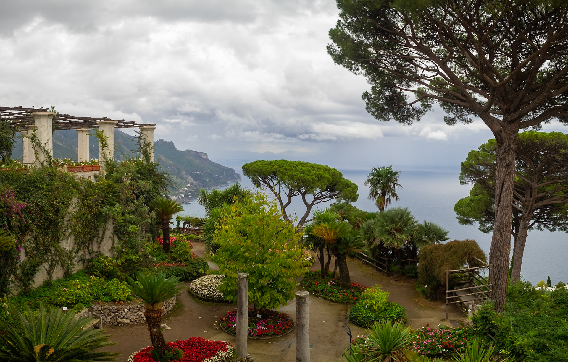 Villa Rufolo belvedere gardens, Ravello