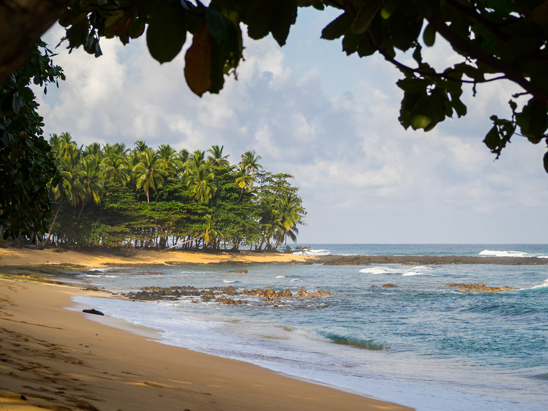 Inhame Beach south São Tomé