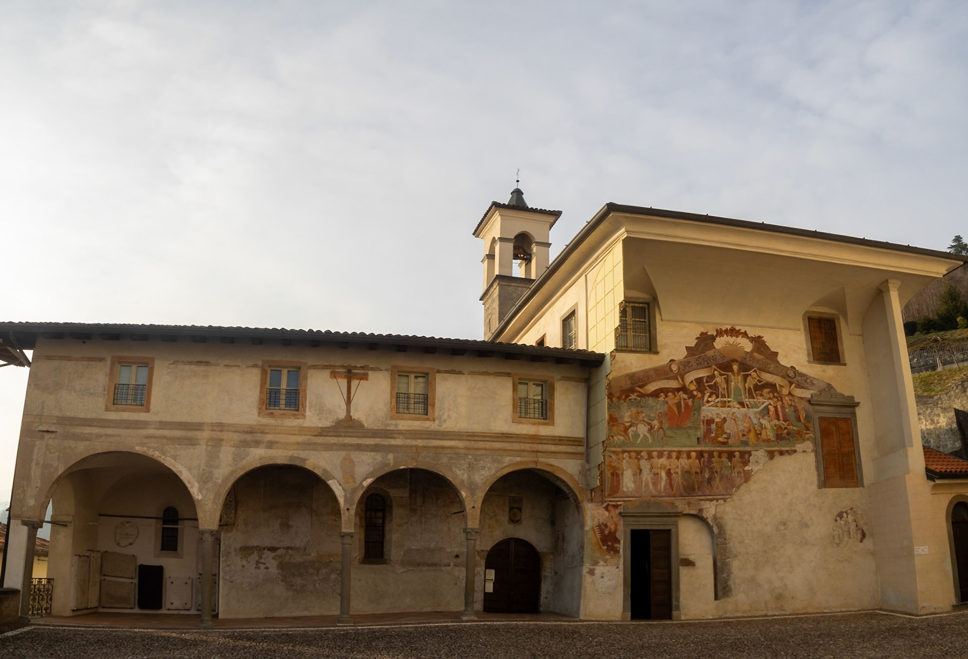 General view of the Oratorio dei Disciplini, Clusone