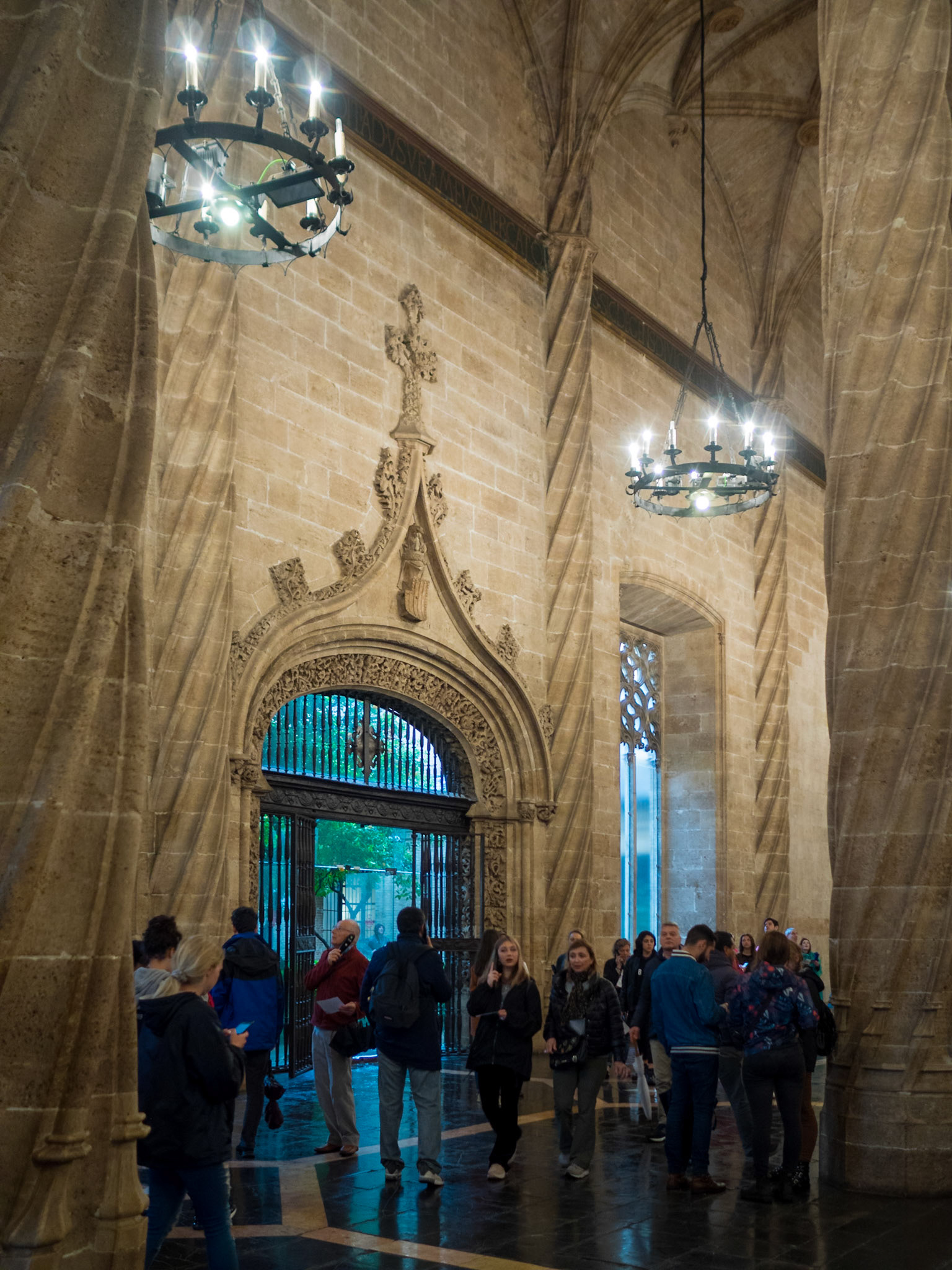 Hall of Columns, Silk Exchange, Valencia