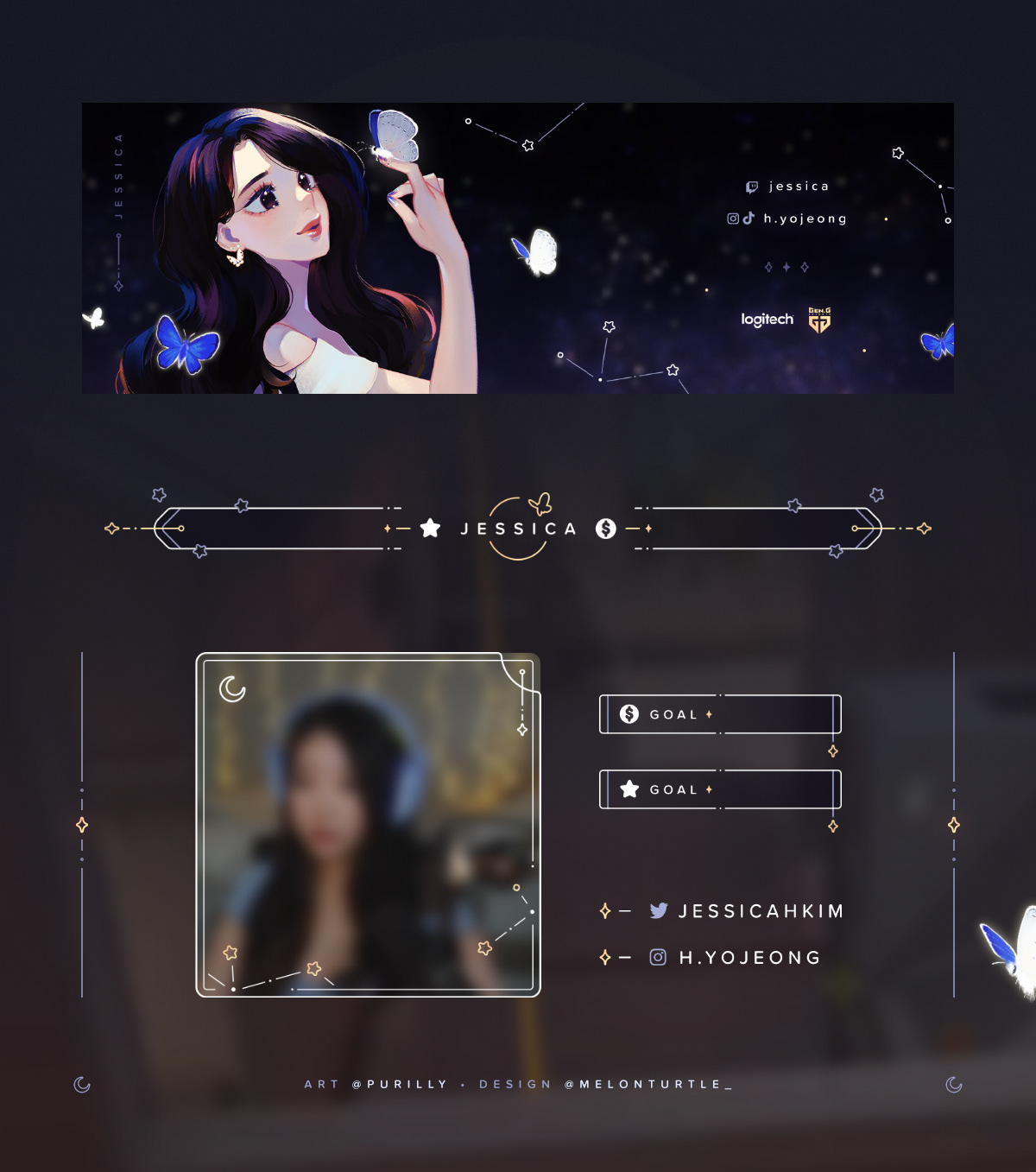Jessica Stream Overlays