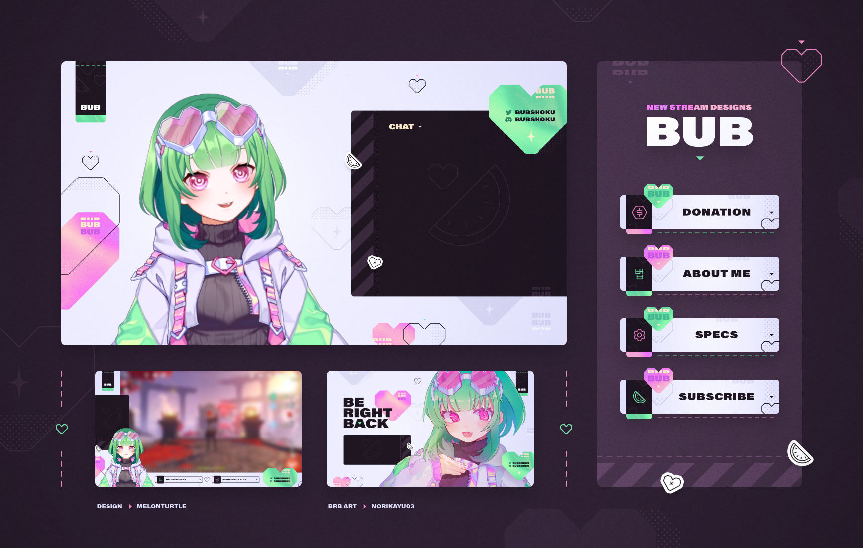 bub Stream Overlays