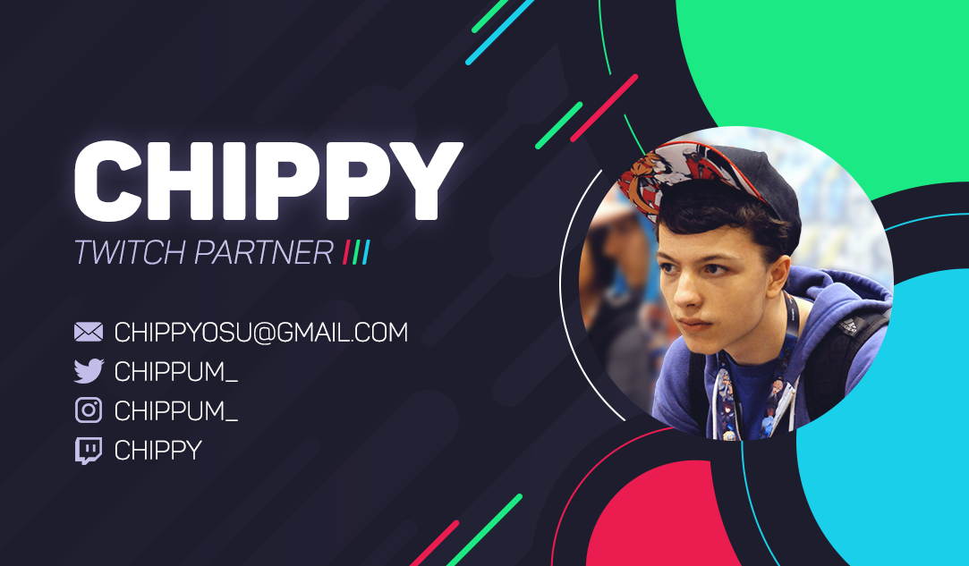 Streamer Business Card