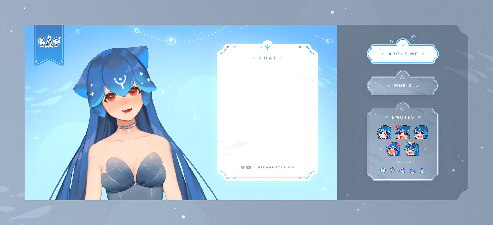 Bao (Hikarustation) Stream Overlays