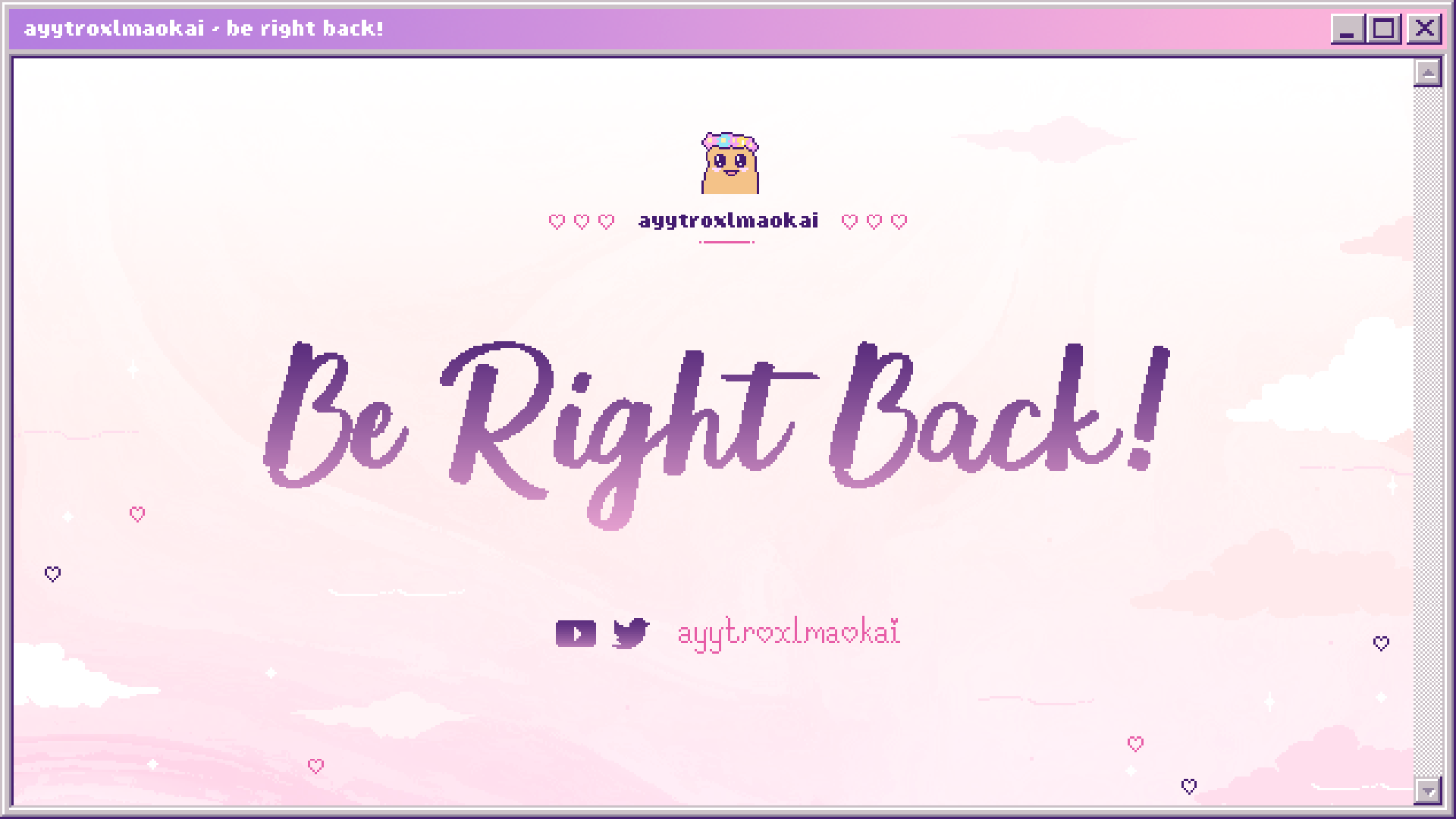 Twitch Be Right Back Screen