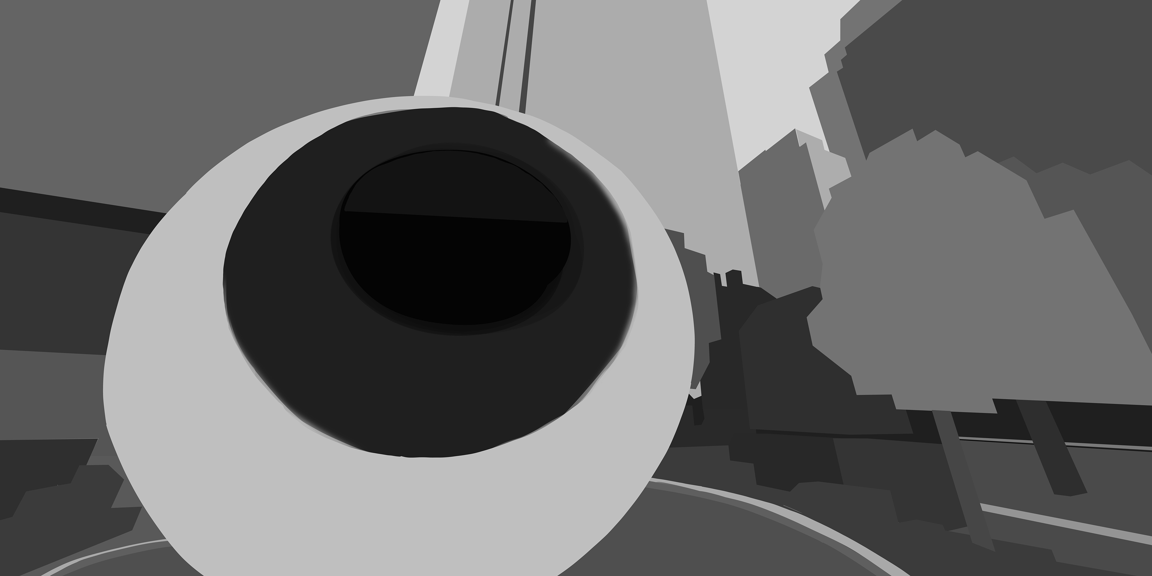 Grayscale Blocking Eyeball