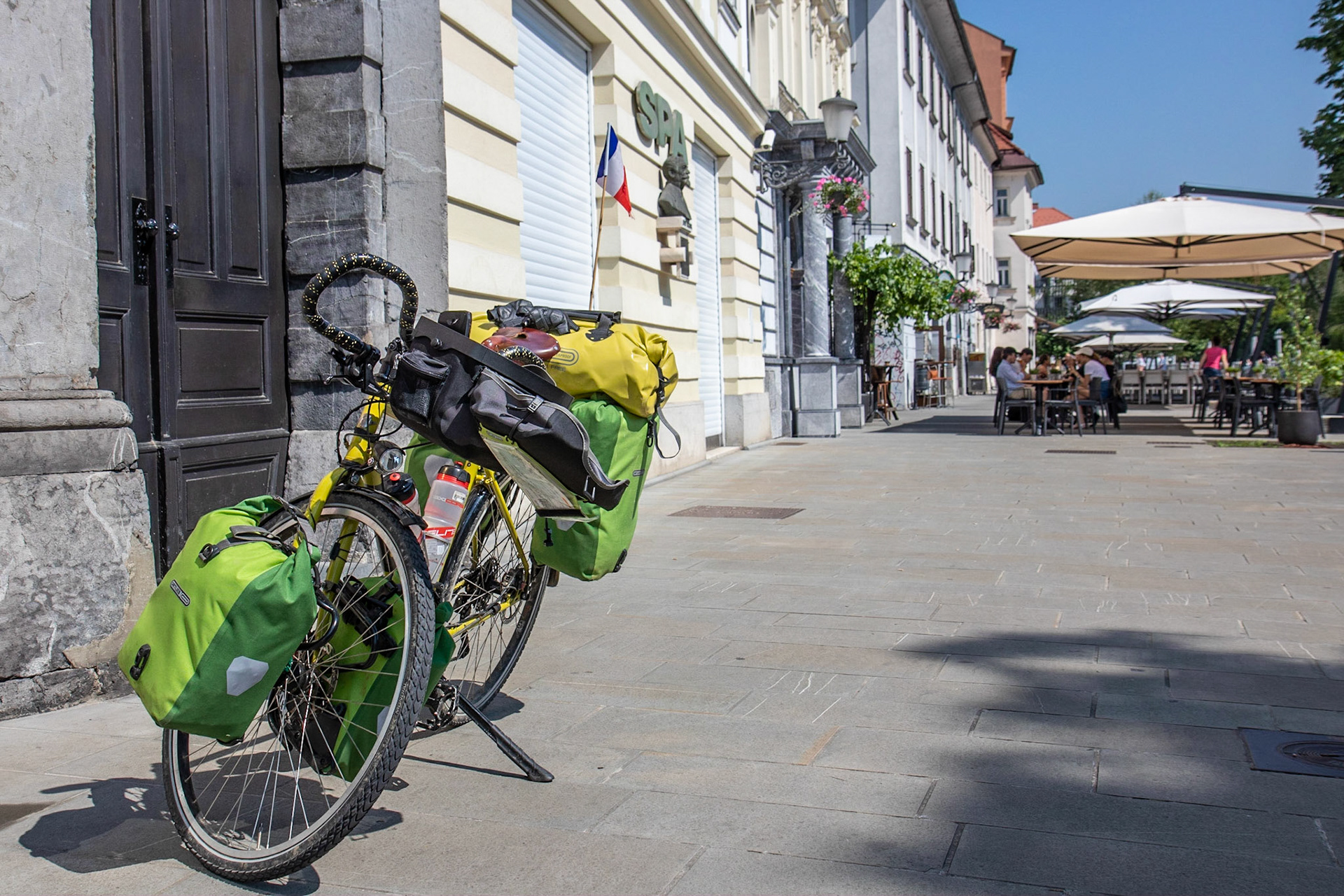 Vélo prêt à partir
