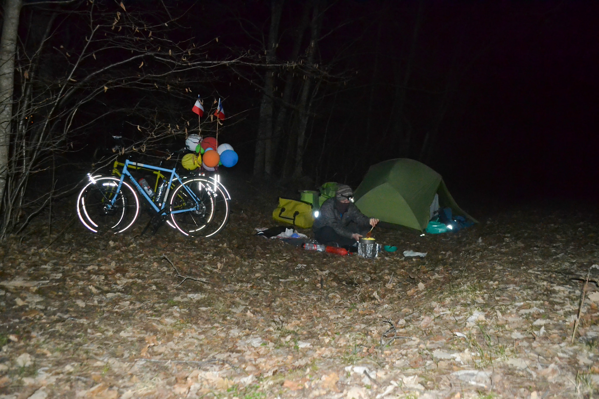 Premier bivouac au Freney d'Oisans