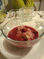 Soupe à la cerise...