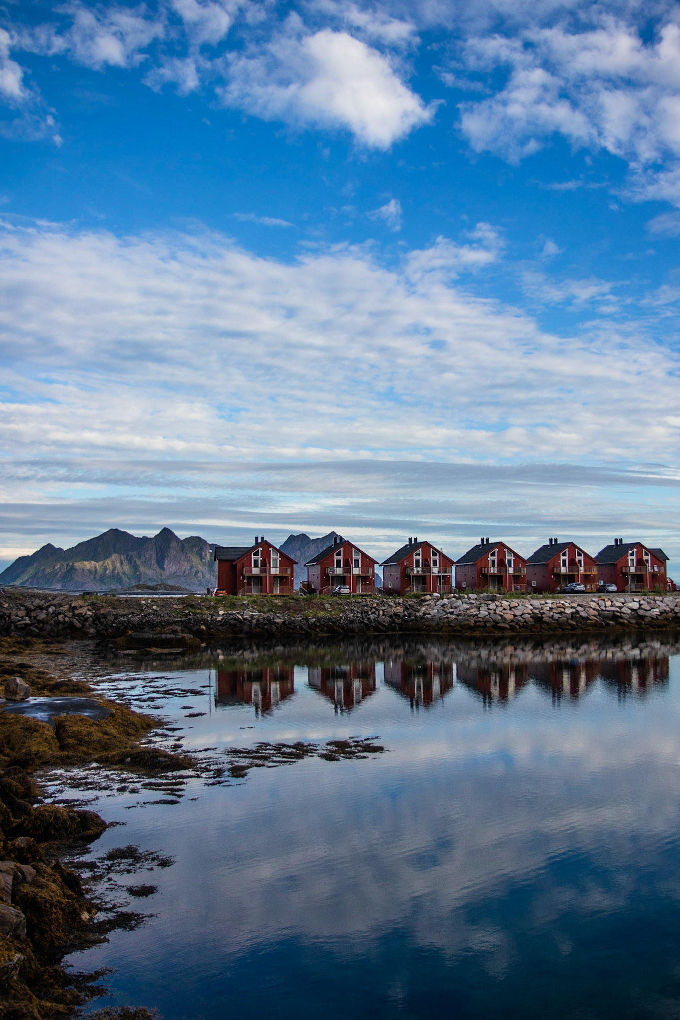 Maisons typiques des Lofoten