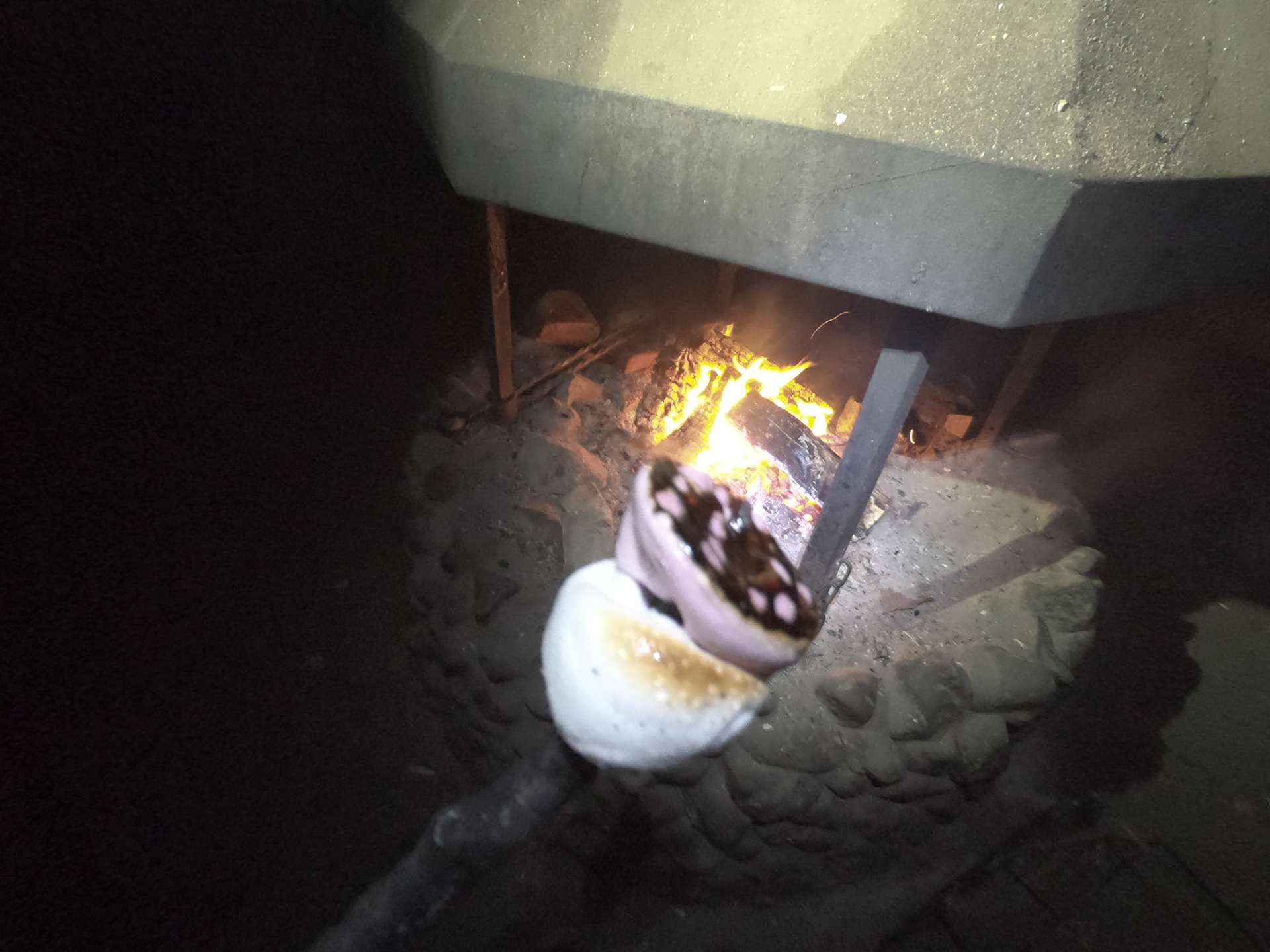 Chamallow grillé !
