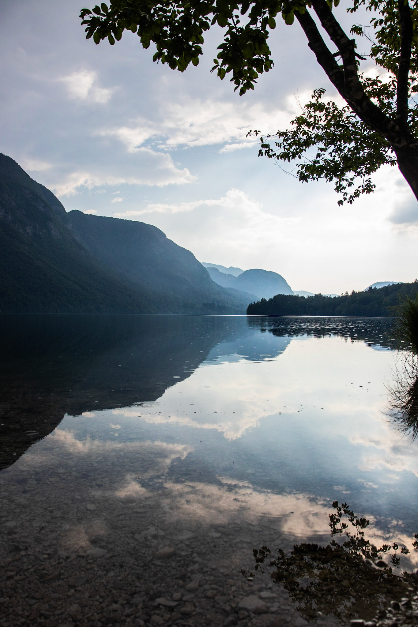 Lac de Bohinj au petit matin