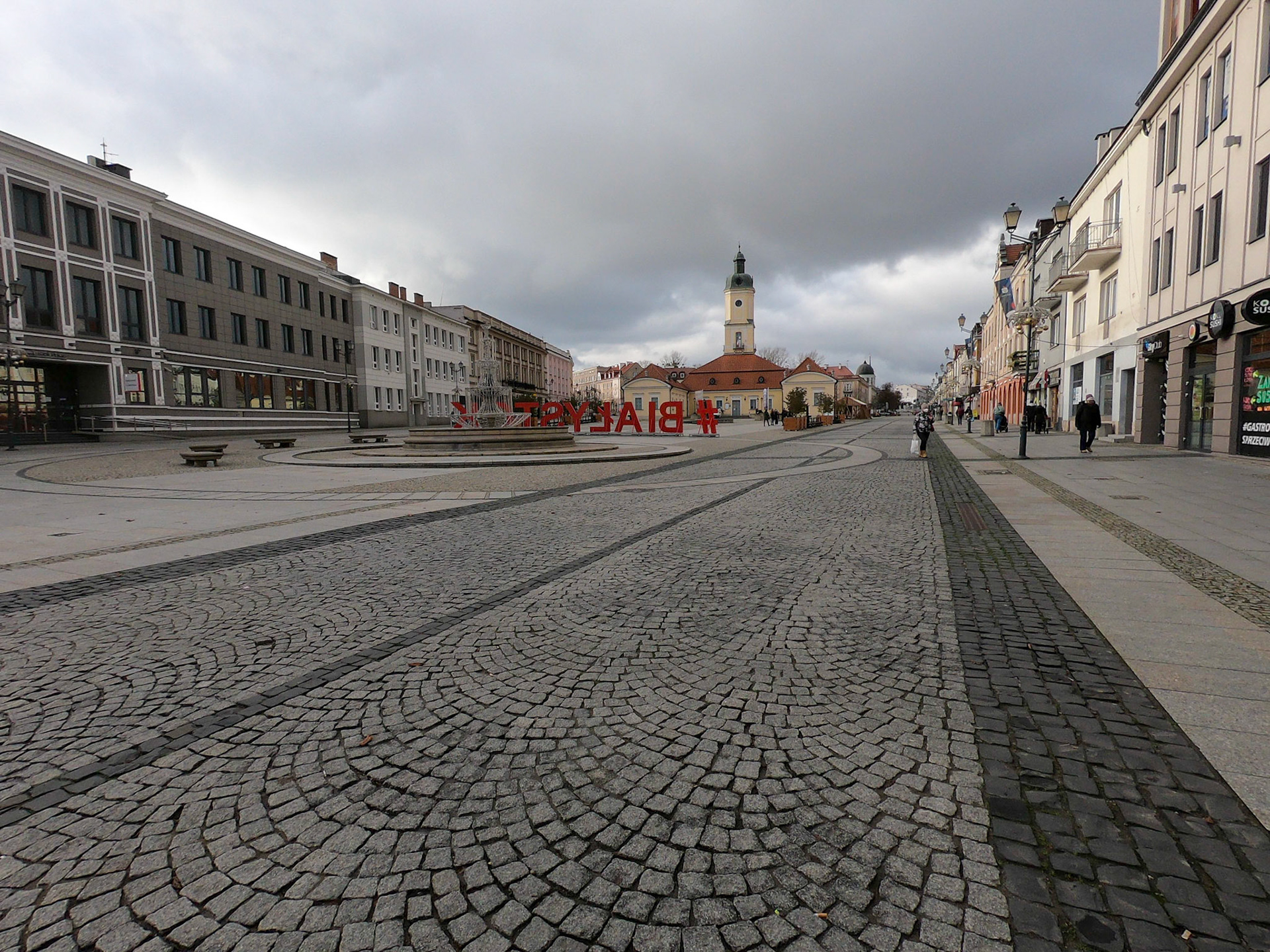 Place déserte de Bialystok