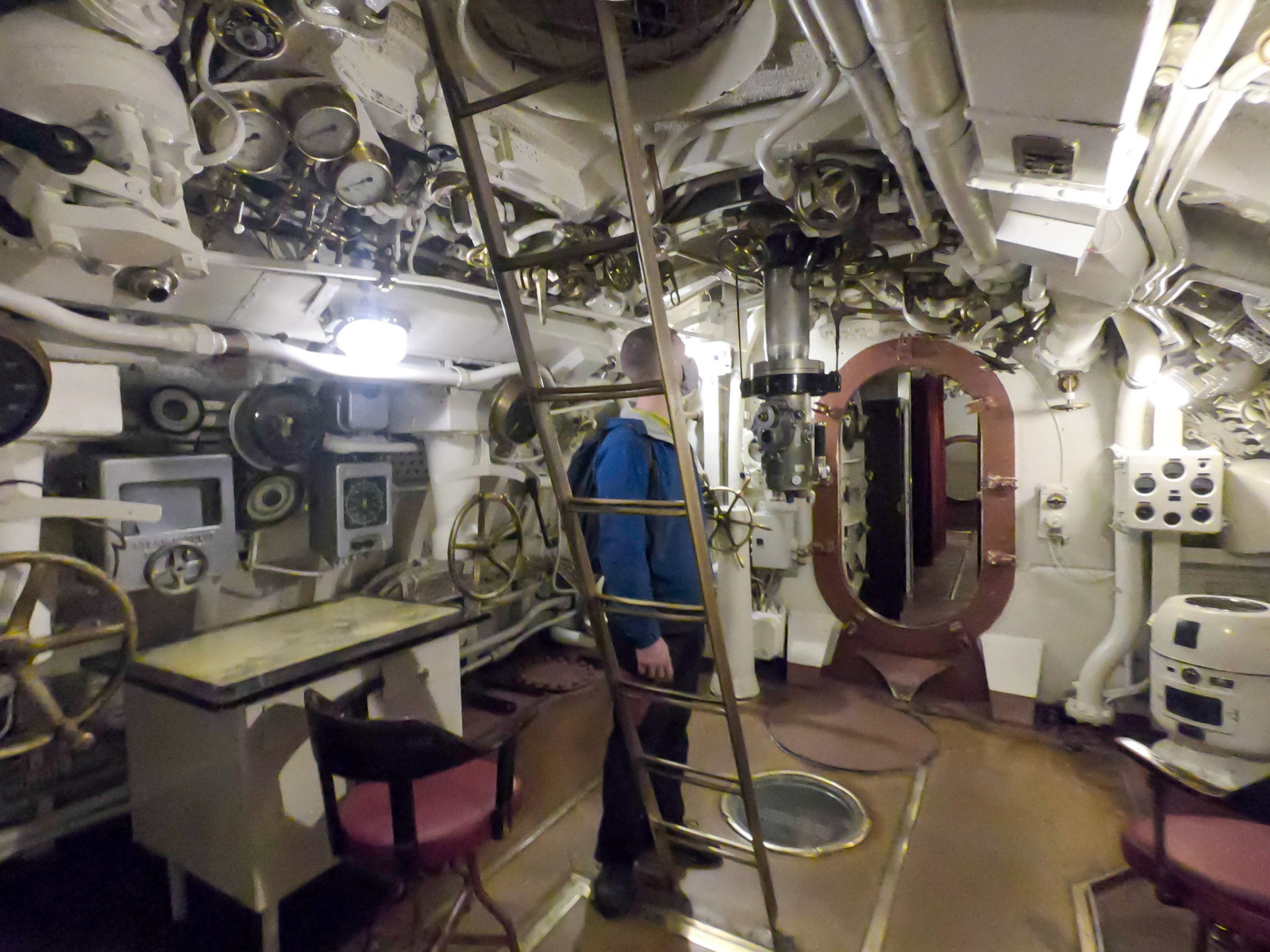 Dans le sous-marin
