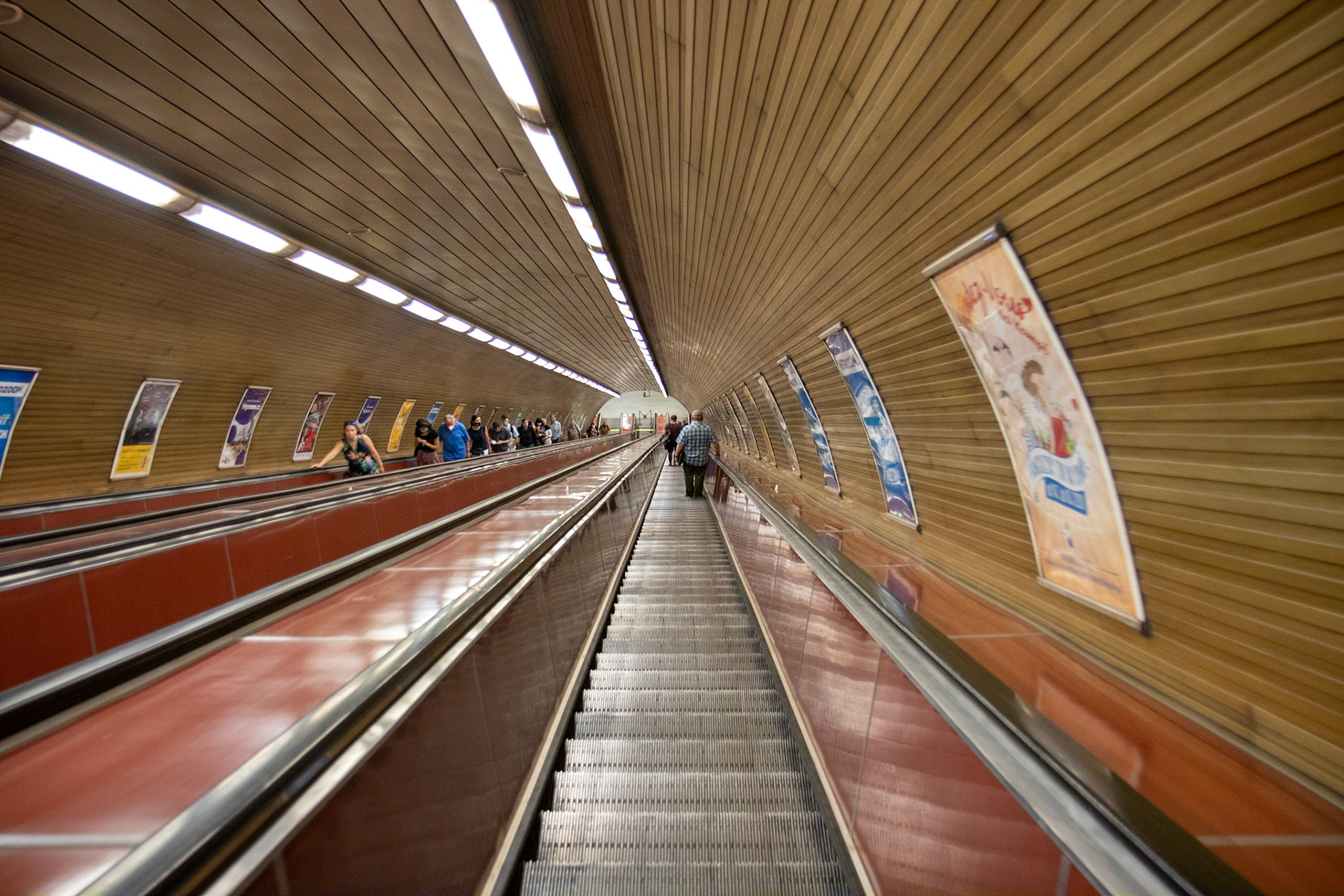 Dans les profondeurs du métro