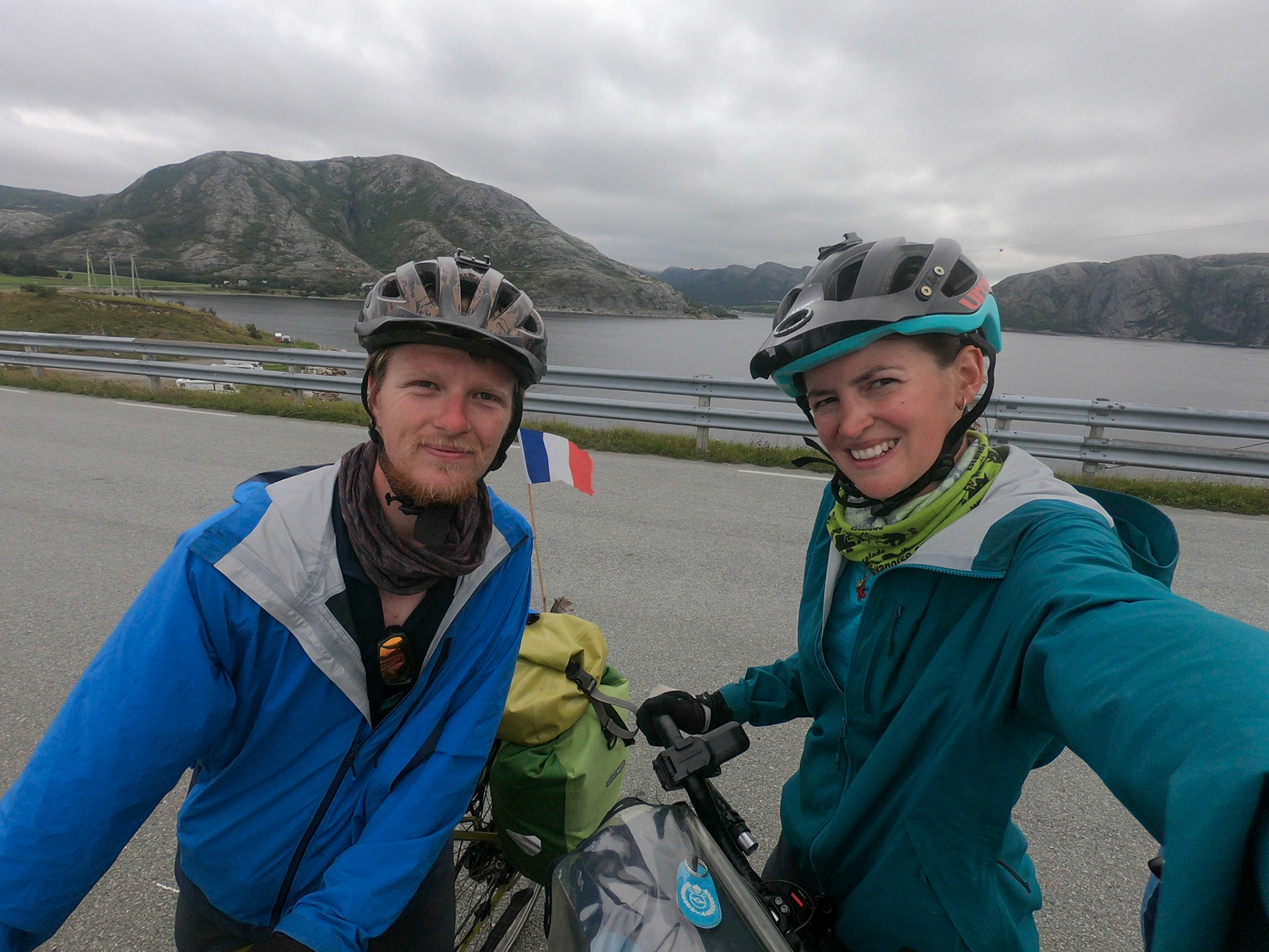 Découverte des premiers fjords du voyage
