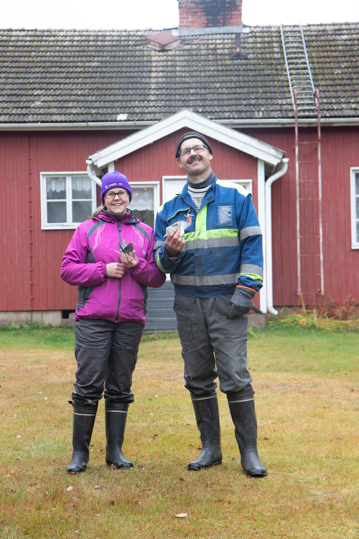 Juha & Outi, nos merveilleux hôtes d'un soir !