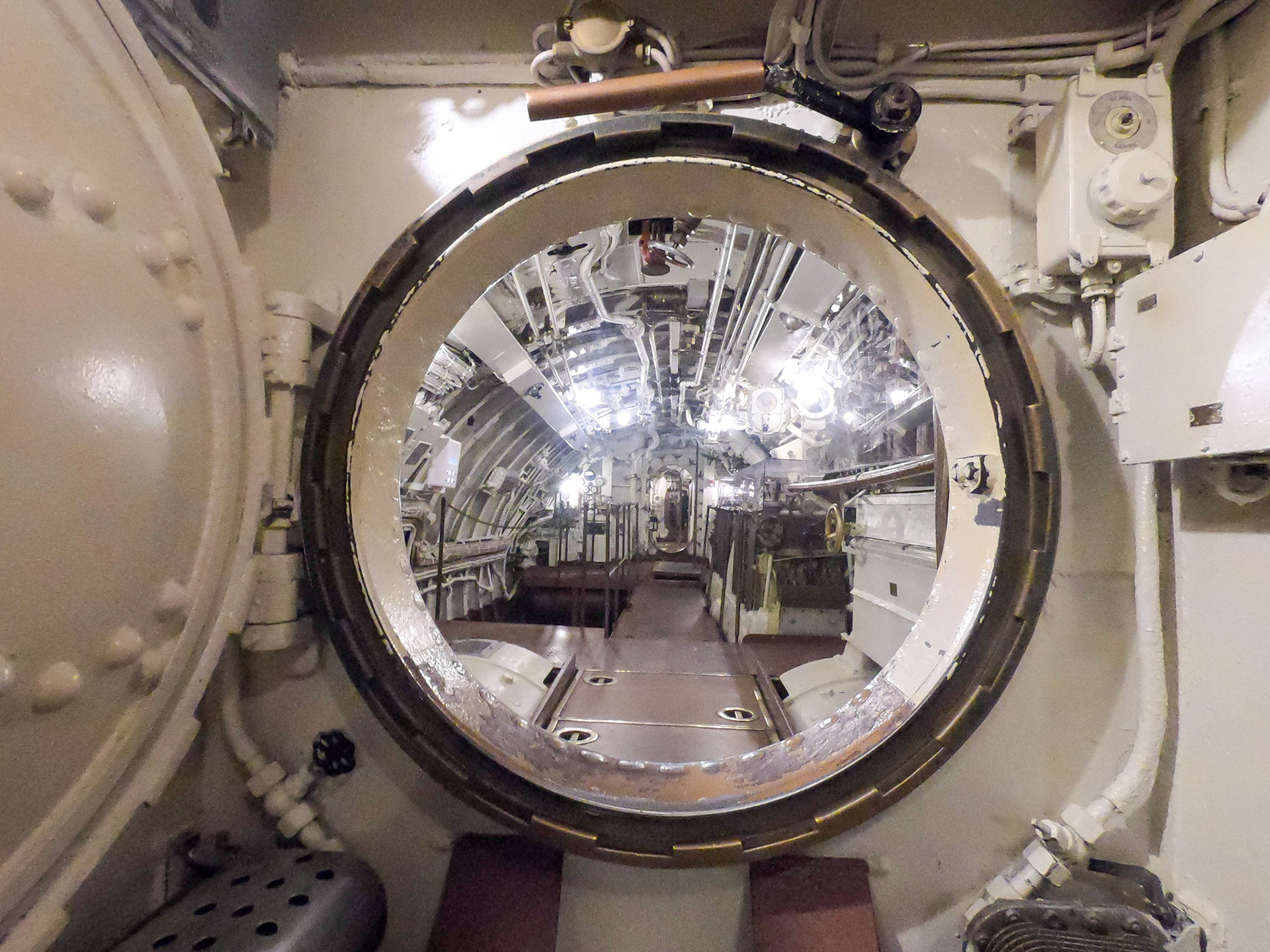 Dans le sous-marin