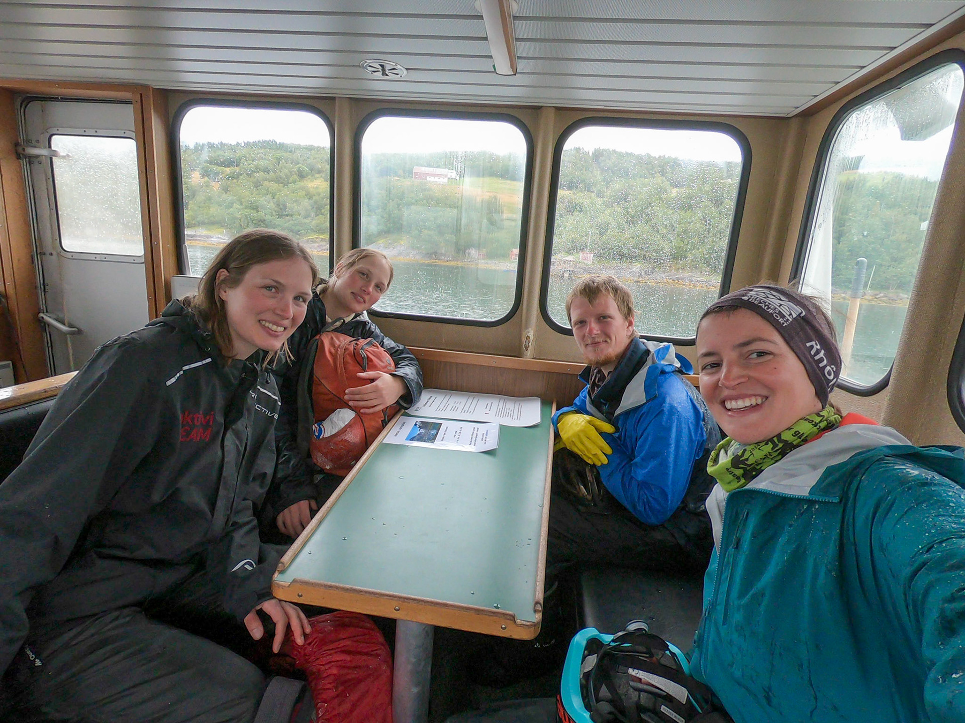 Michaëla et Johanna, deux allemandes rencontrées au glacier