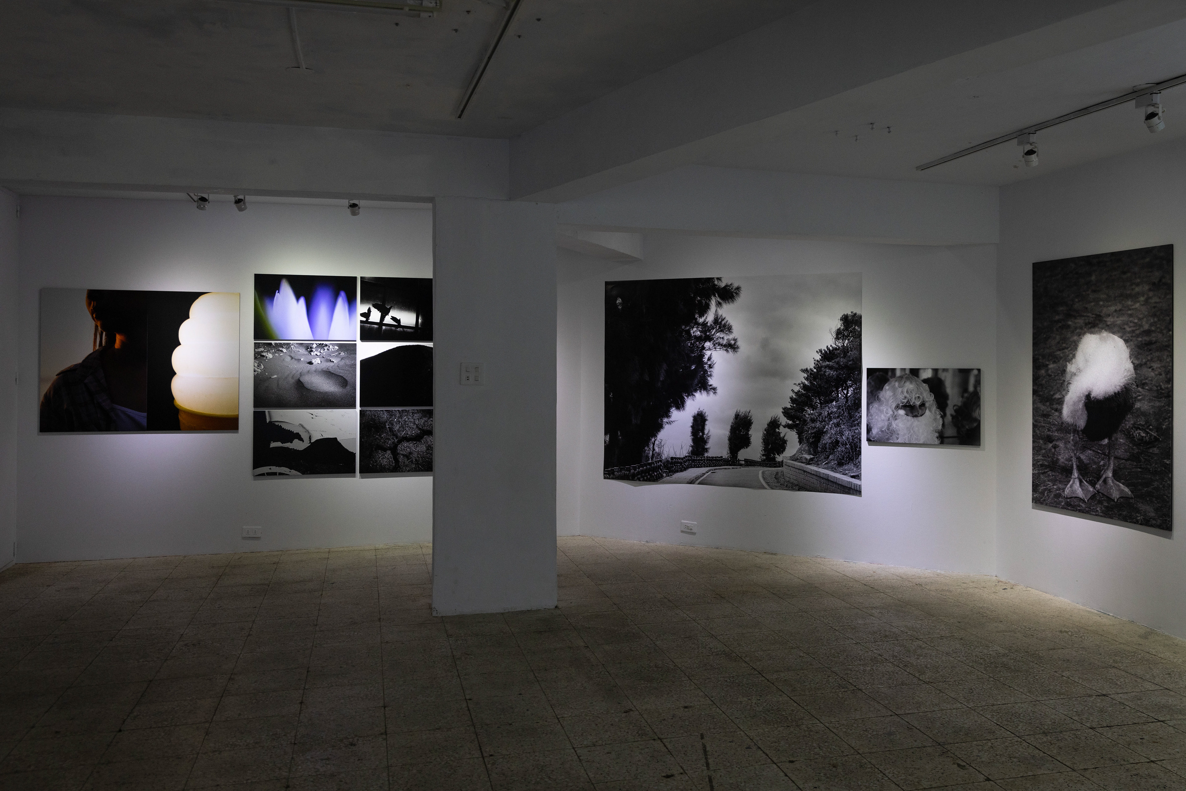exhibition view at Good Underground Art Space, 2024