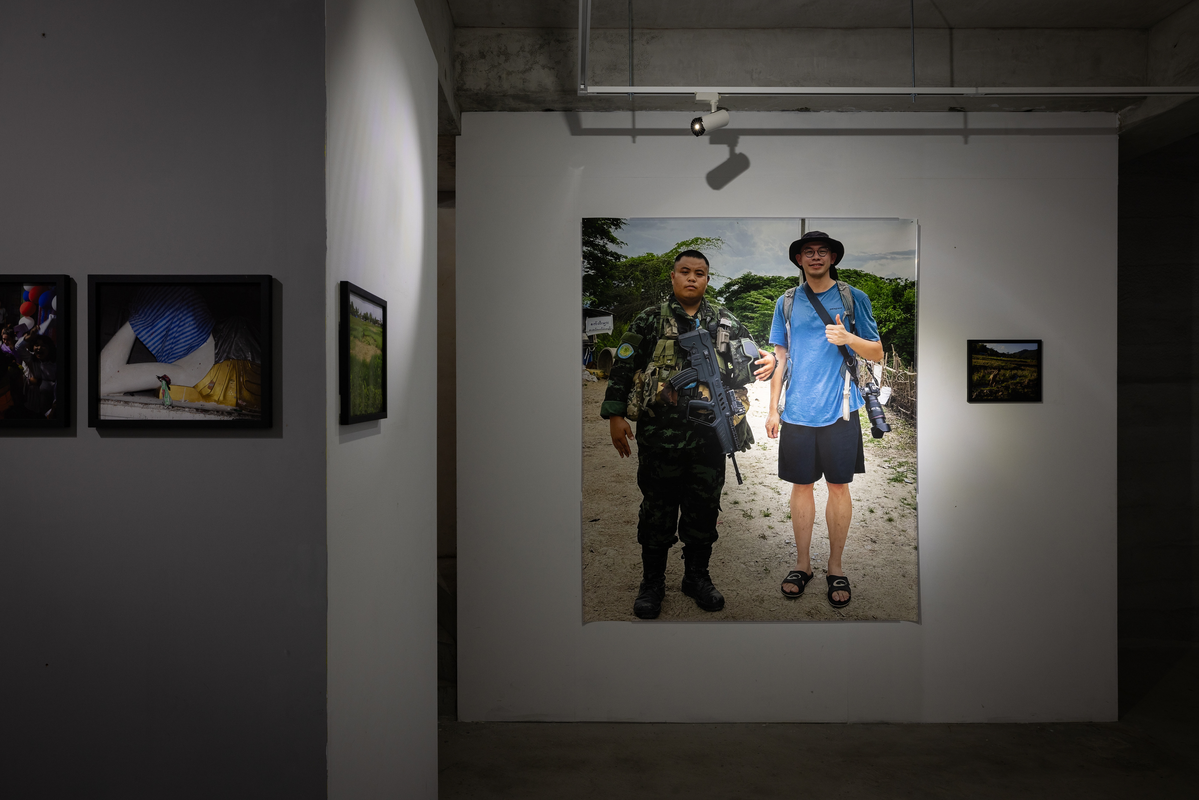 exhibition view at TRUEiin Art Space, 2024