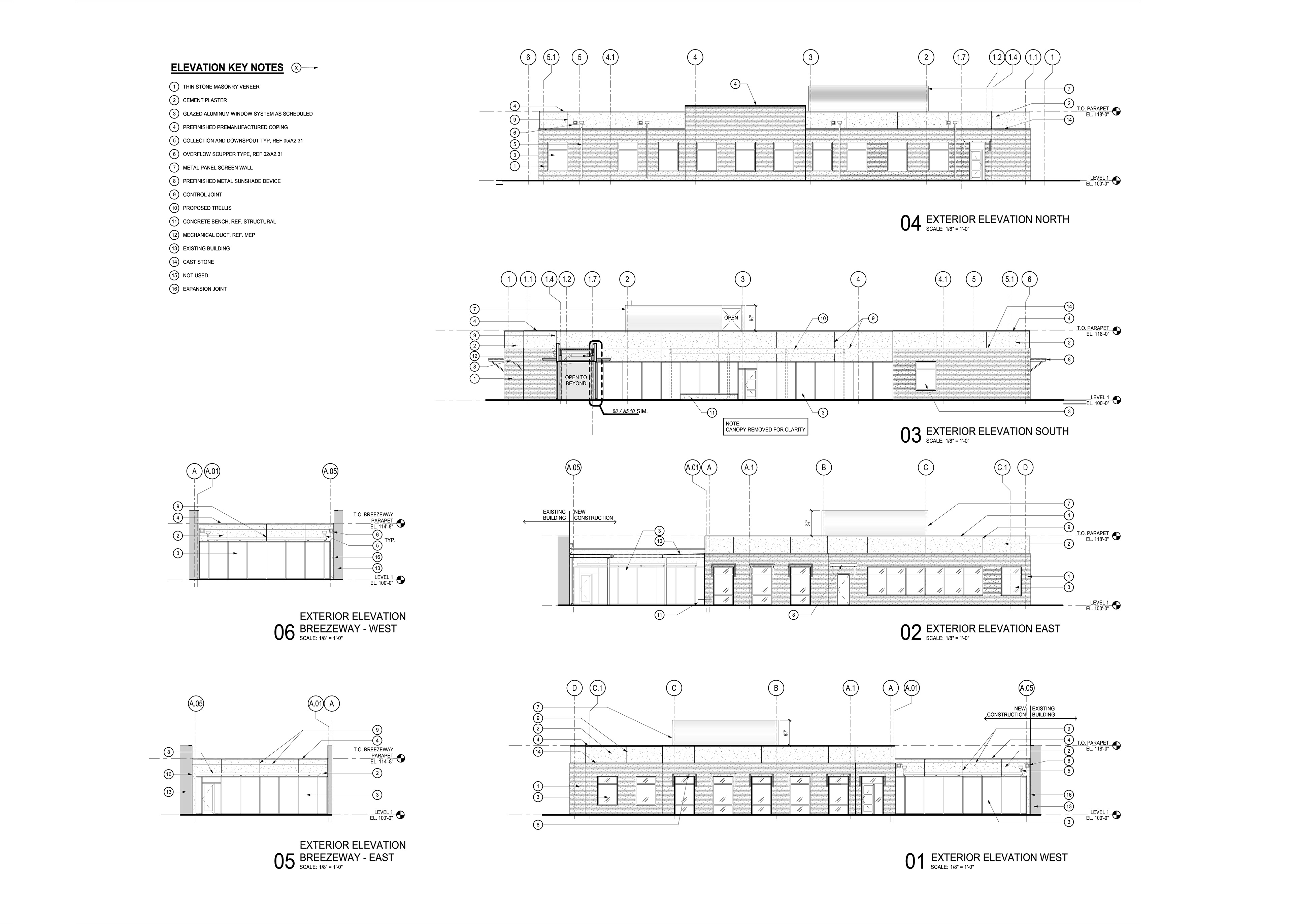 Architectural Elevations
