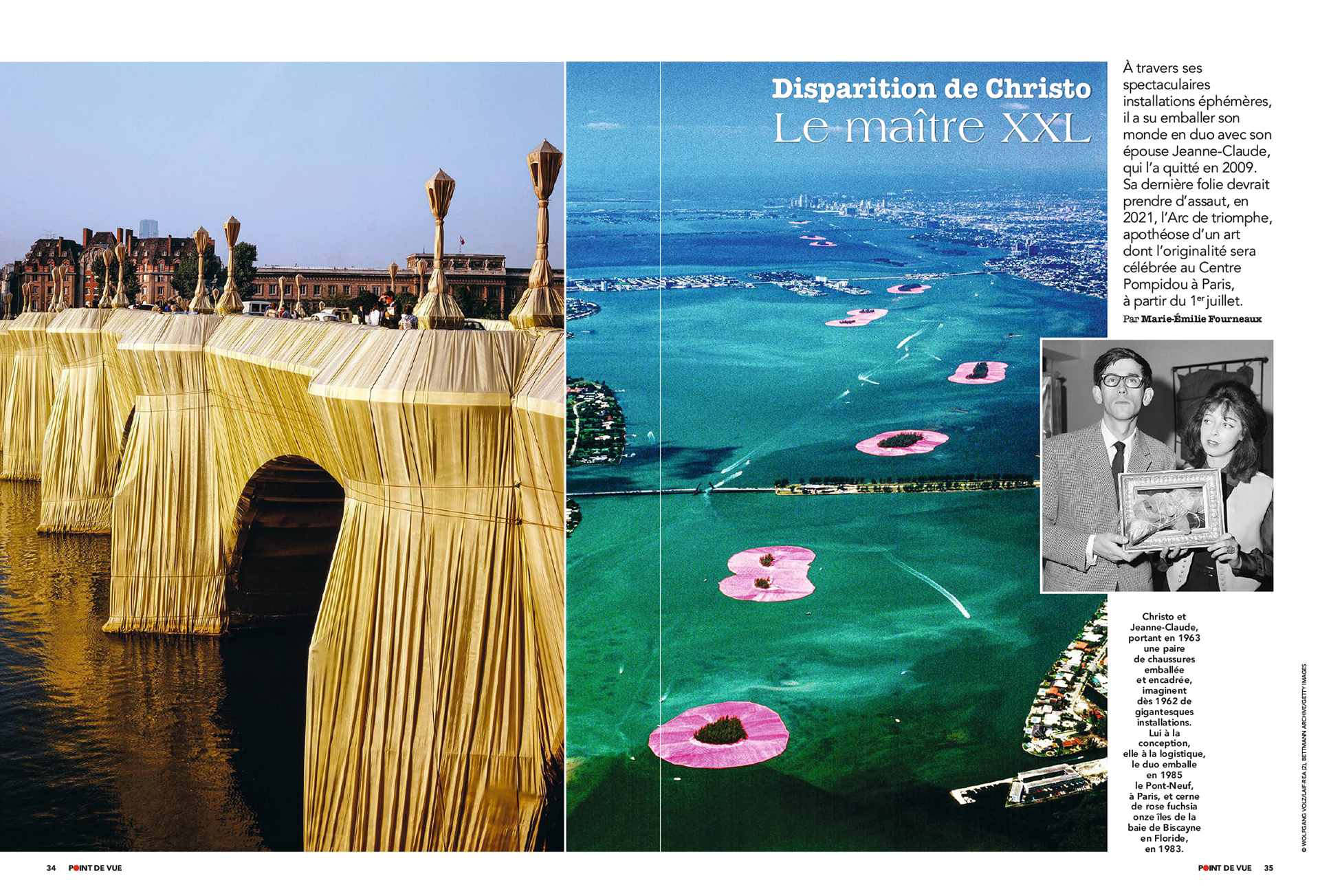 CHRISTO. Le maitre XXL | POINT DE VUE paru le 10/06/2020