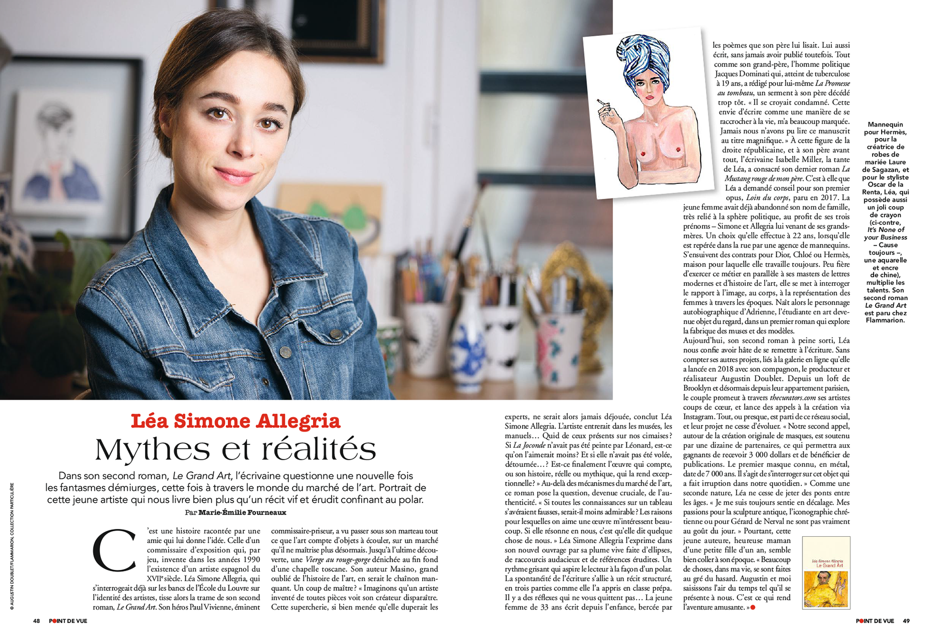 LÉA SIMONE ALLEGRIA. Mythes et réalités | POINT DE VUE paru le 24/06/2020