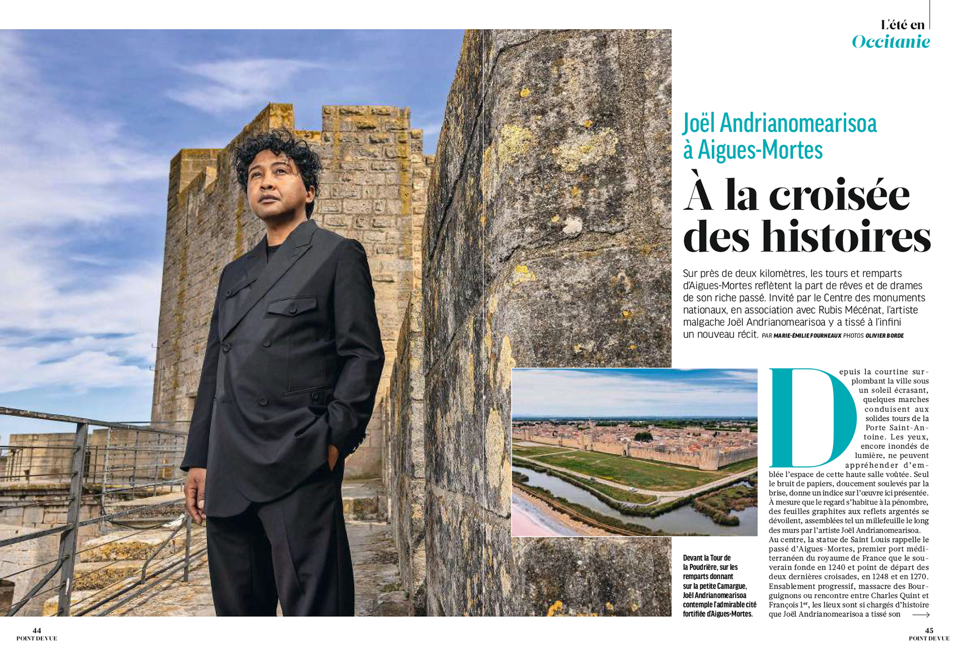 JOËL ANDRIANOMEARISOA. À la croisée des histoires | POINT DE VUE paru le 25/08/2021