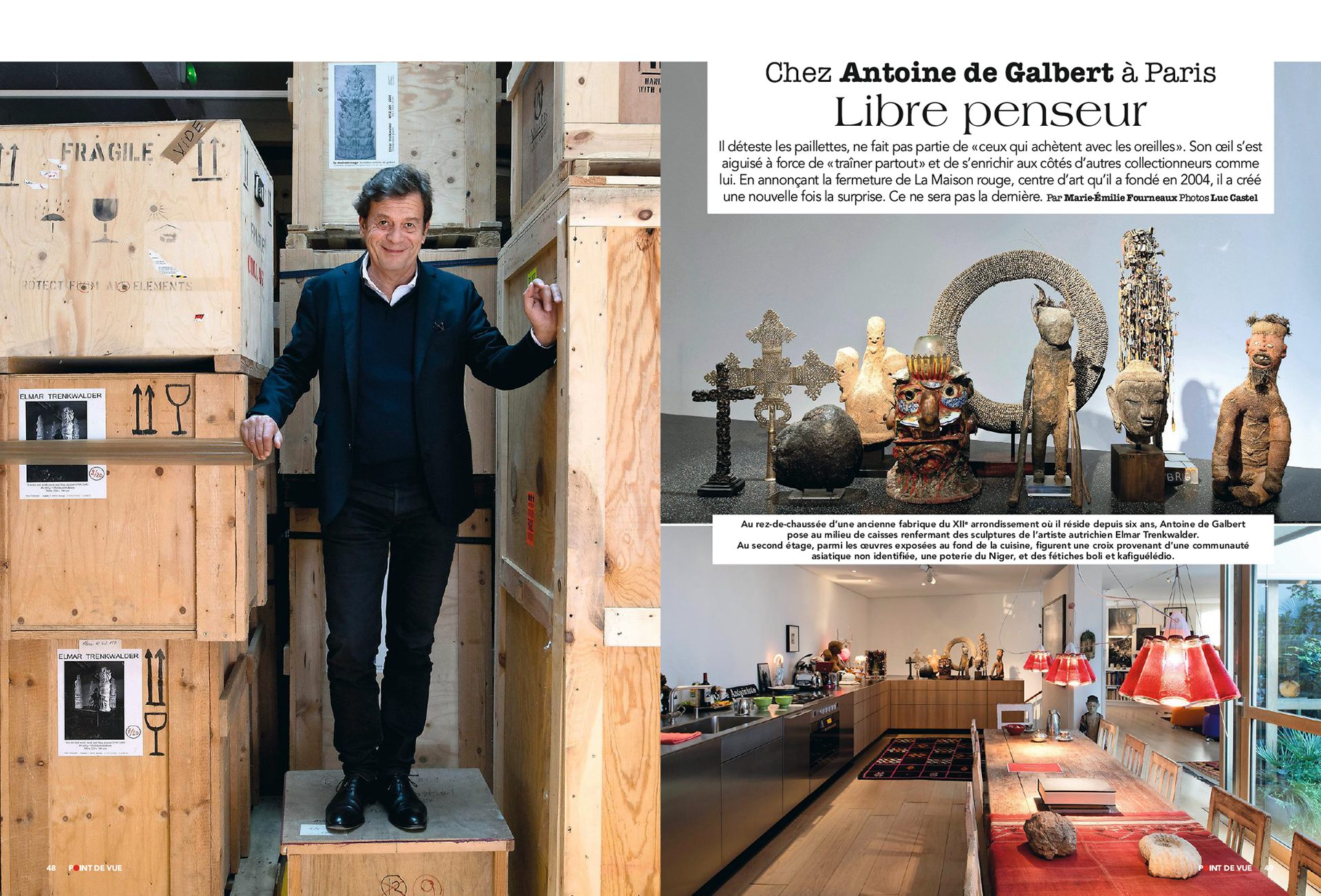 ANTOINE DE GALBERT. Libre penseur | POINT DE VUE paru le 29/03/2017