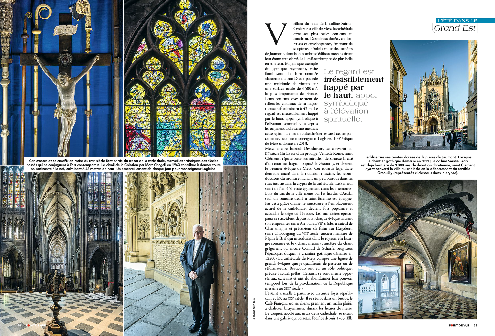 800 ANS DE LA CATHÉDRALE DE METZ. La lanterne du bon dieu | POINT DE VUE paru le 29/07/2020