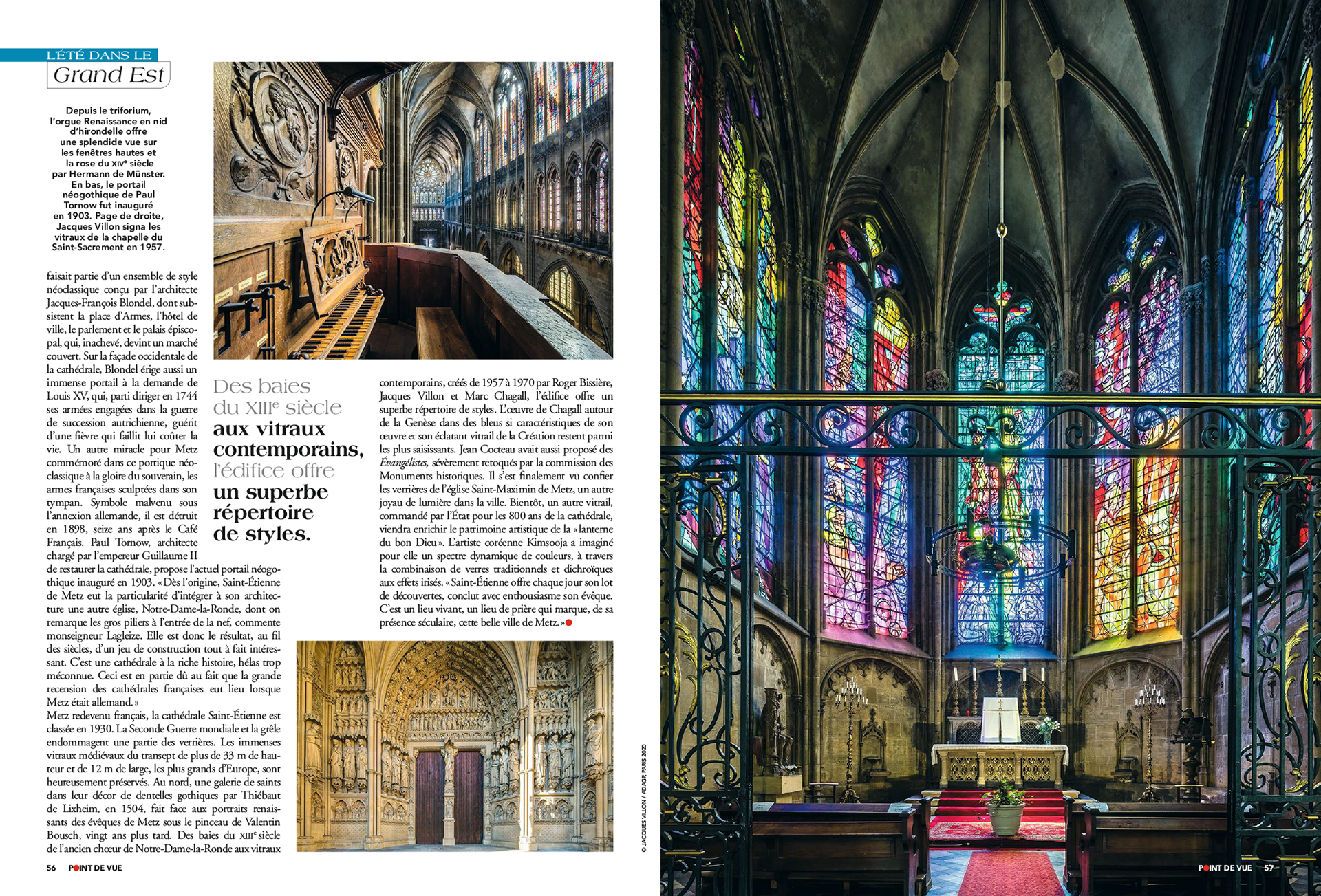 800 ANS DE LA CATHÉDRALE DE METZ. La lanterne du bon dieu | POINT DE VUE paru le 29/07/2020
