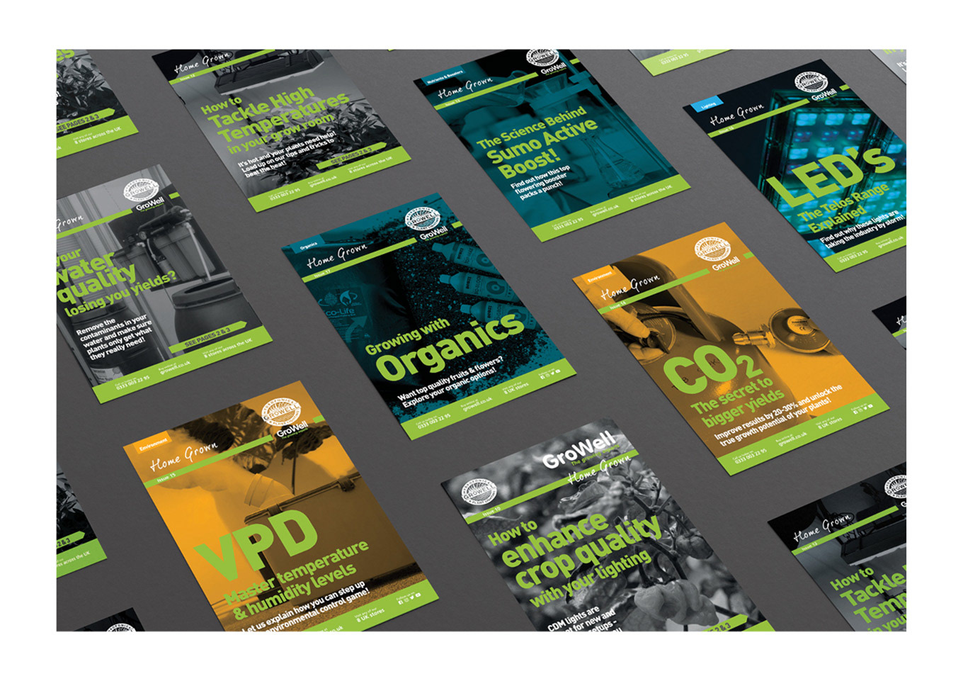 GroWell print newsletters