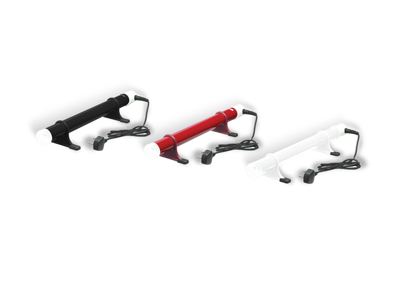 KLIMA tubular heater colour versions