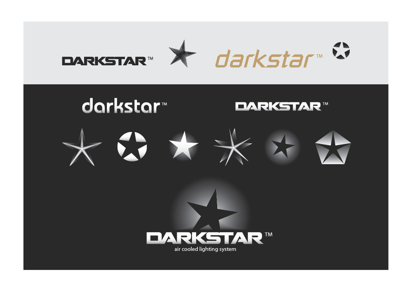 Darkstar logo elements and iconography